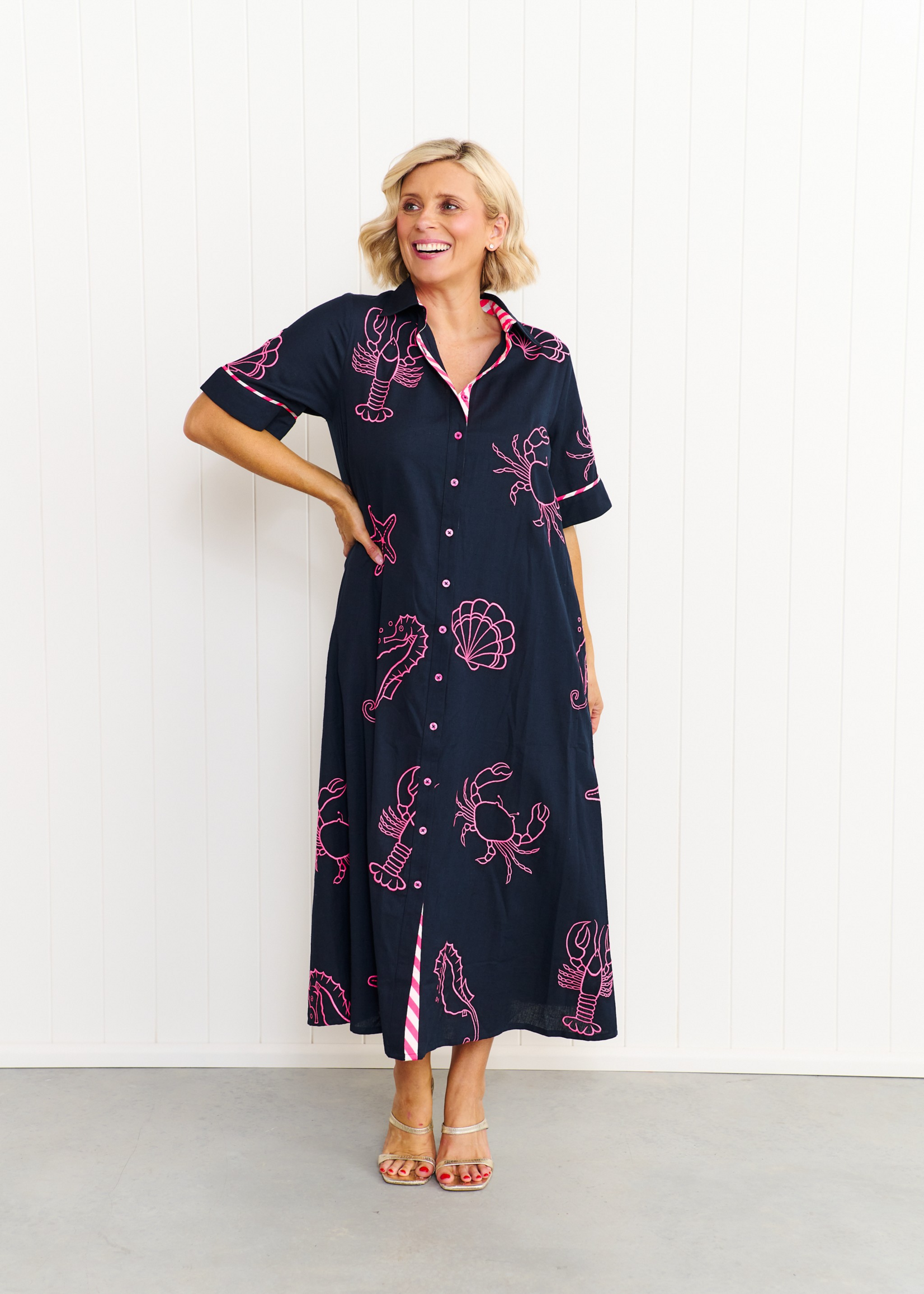Liv & Milly Poppy Seaside Navy