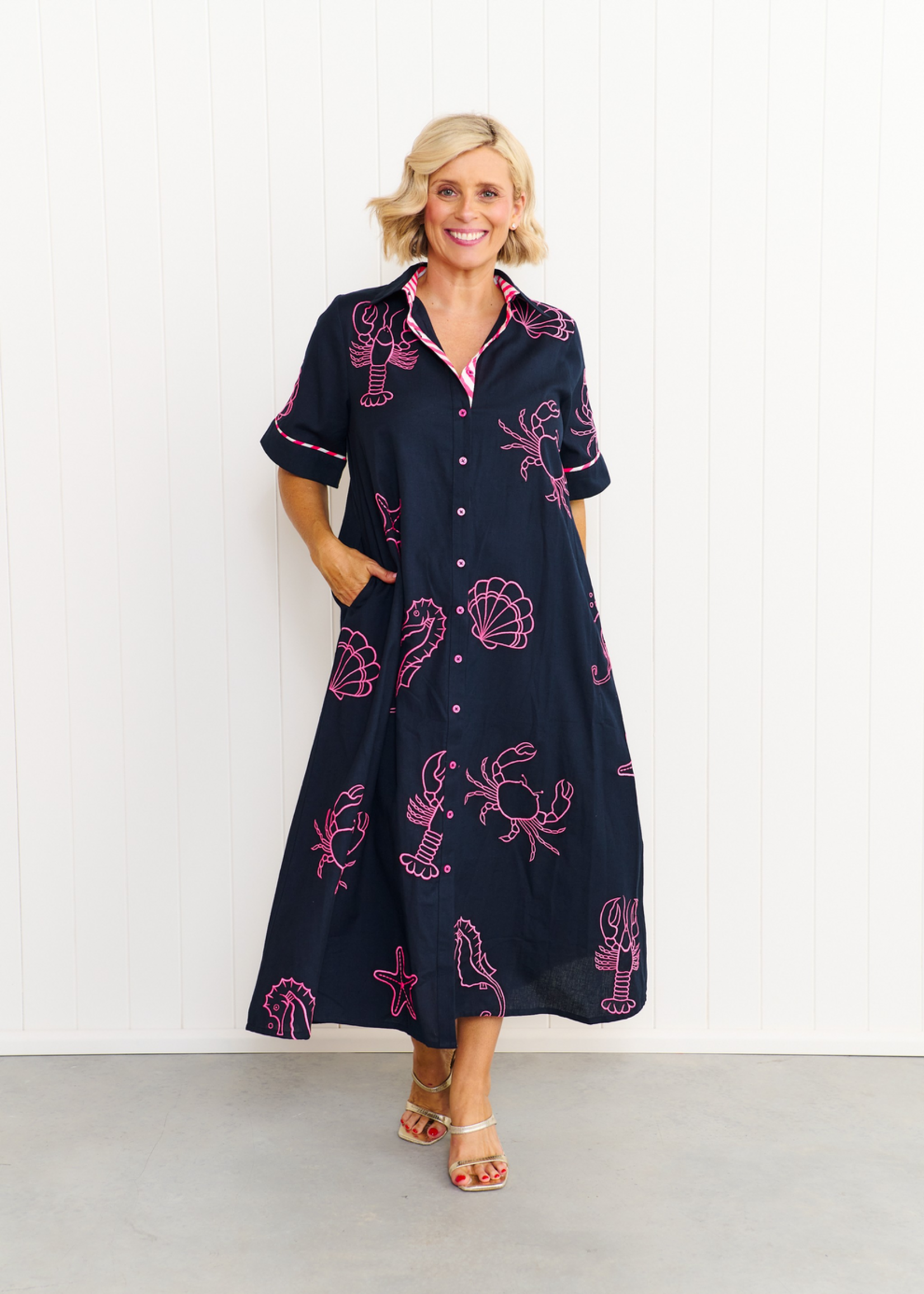 Liv & Milly Poppy Seaside Navy