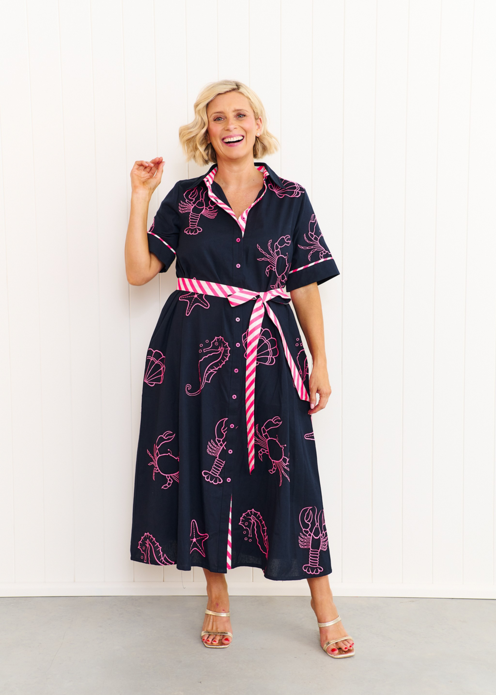 Liv & Milly Poppy Seaside Navy