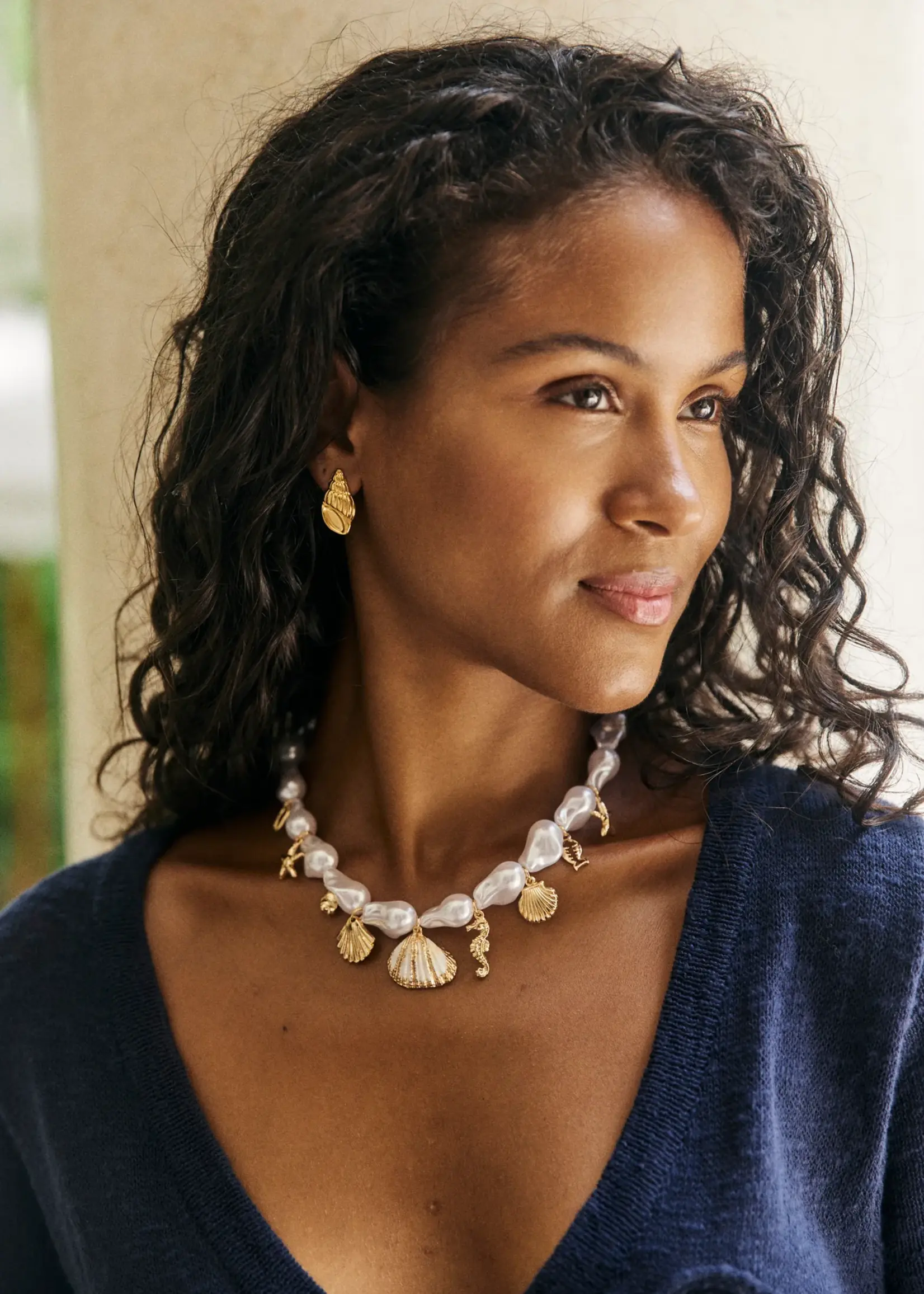 Haven Positano Necklace - White