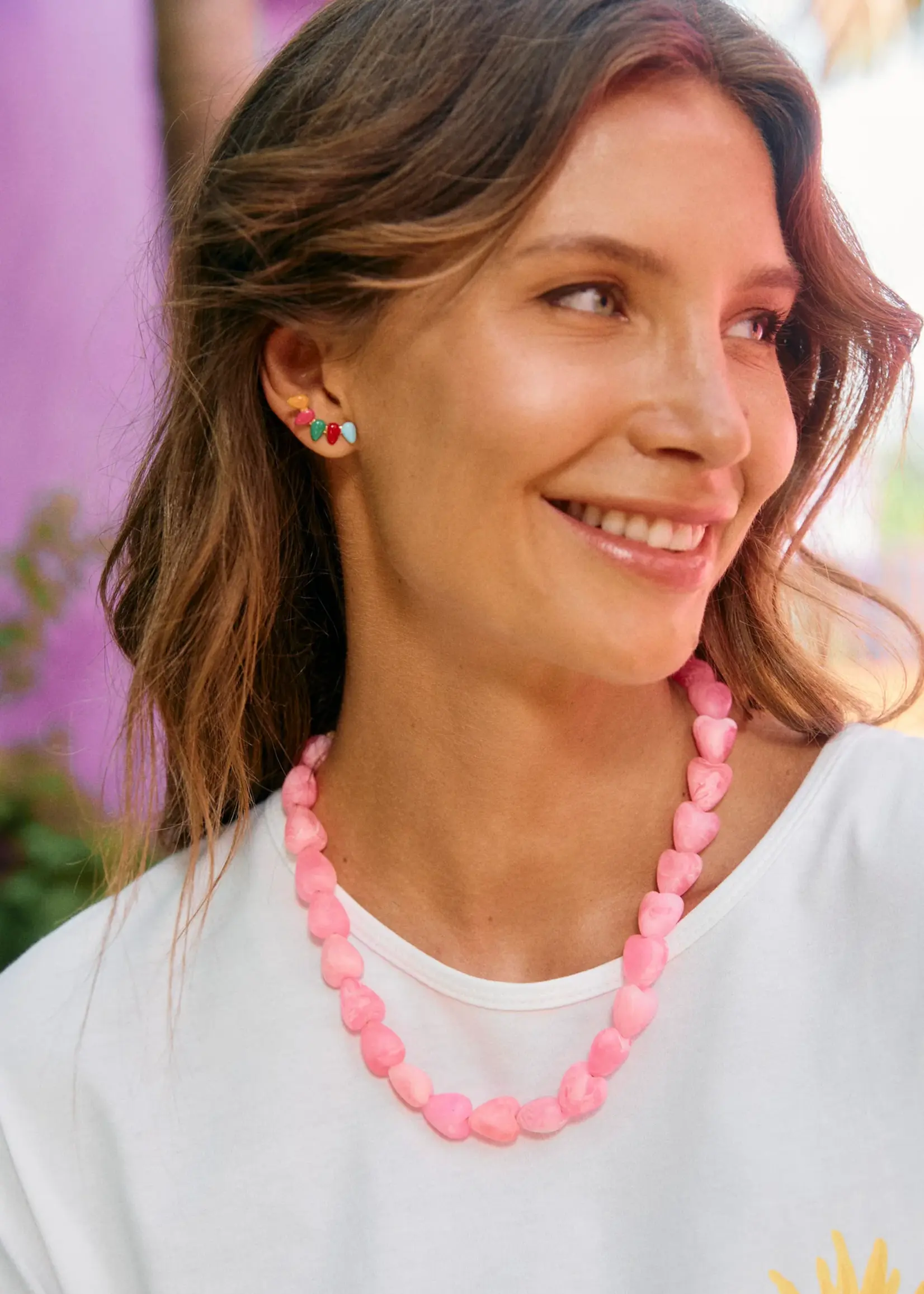 Haven Mykonos Necklace - Pink
