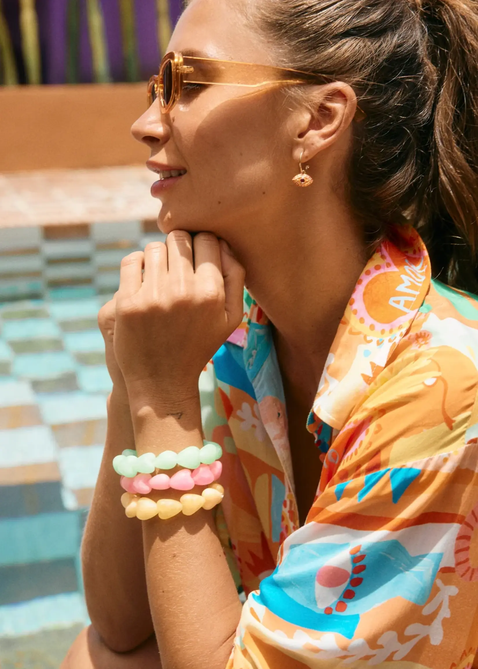 EB & Ive Mykonos Bracelet - Sorbet