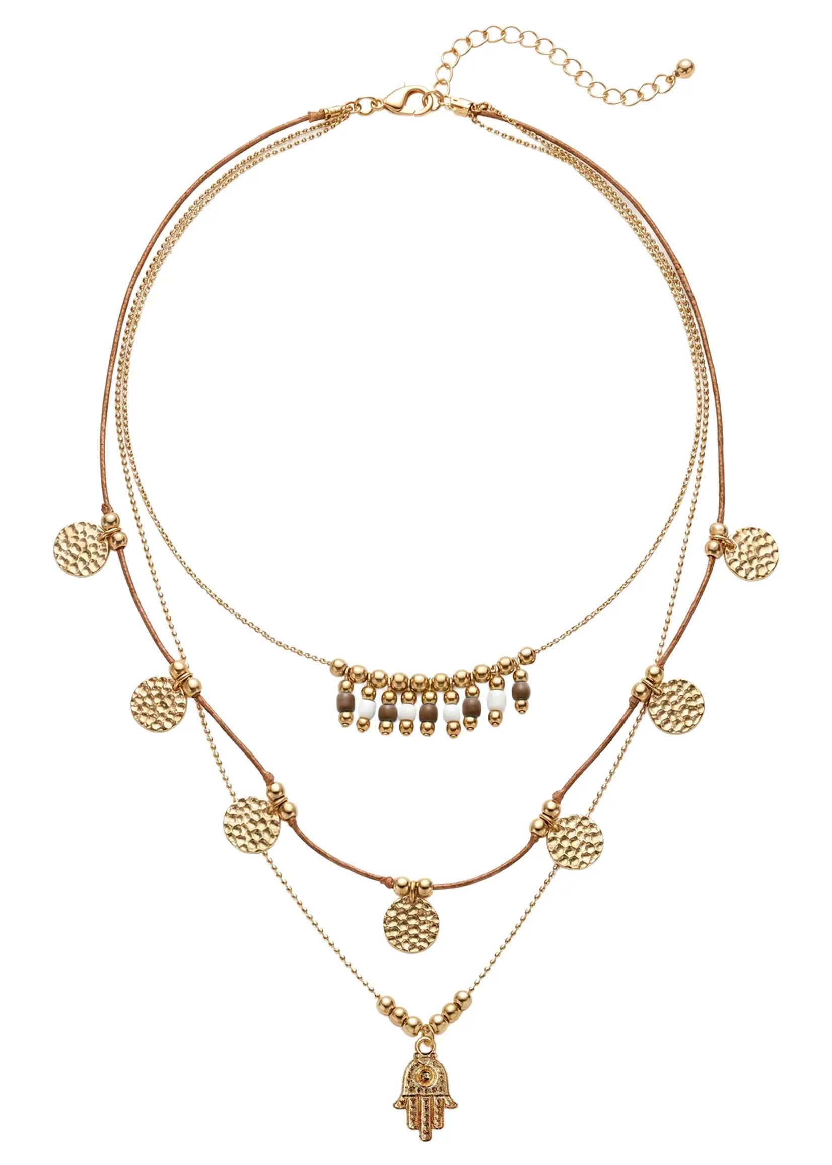 Isle of Mine Maggie Necklace - Taupe