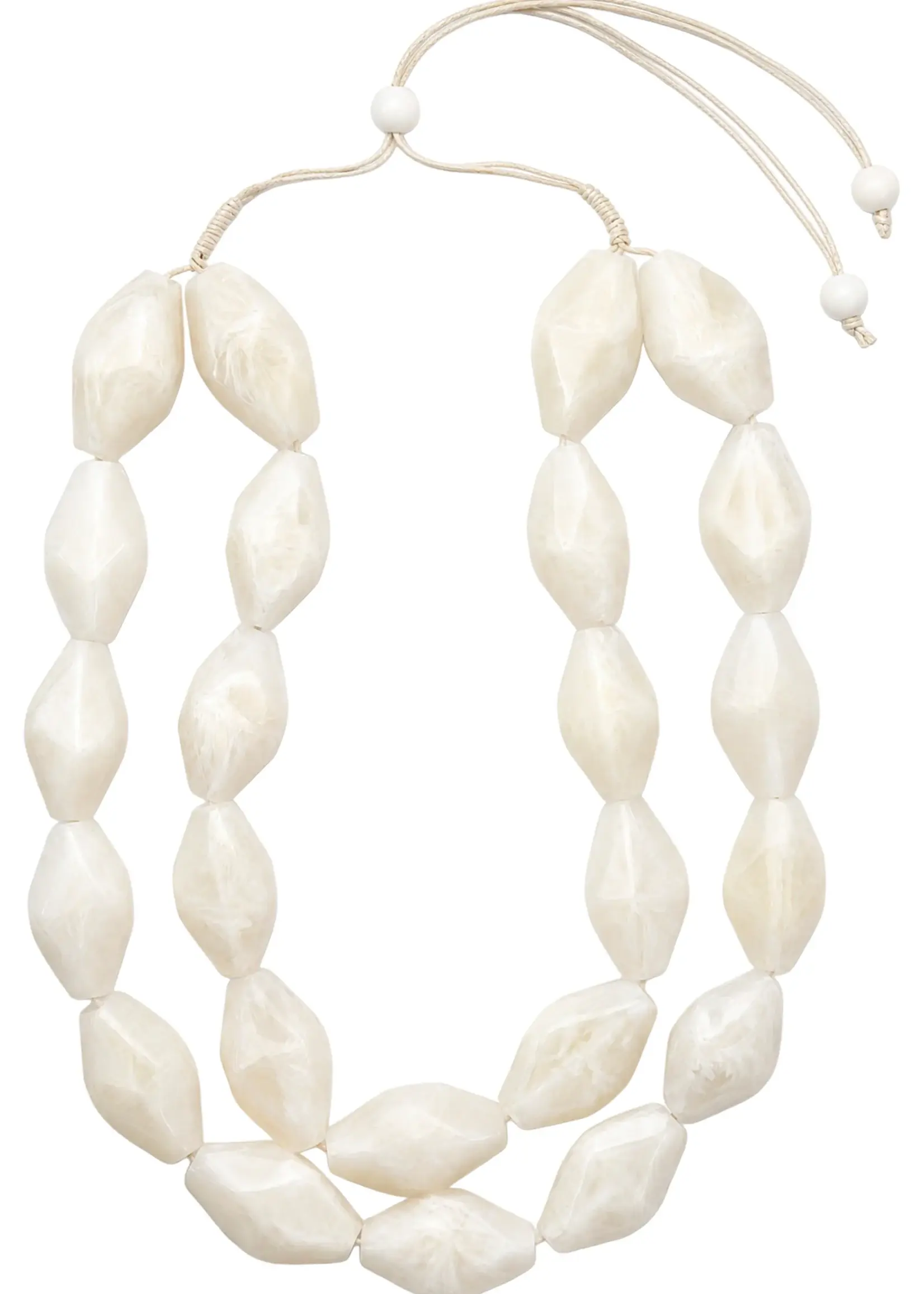 EB & Ive Maris Necklace - White