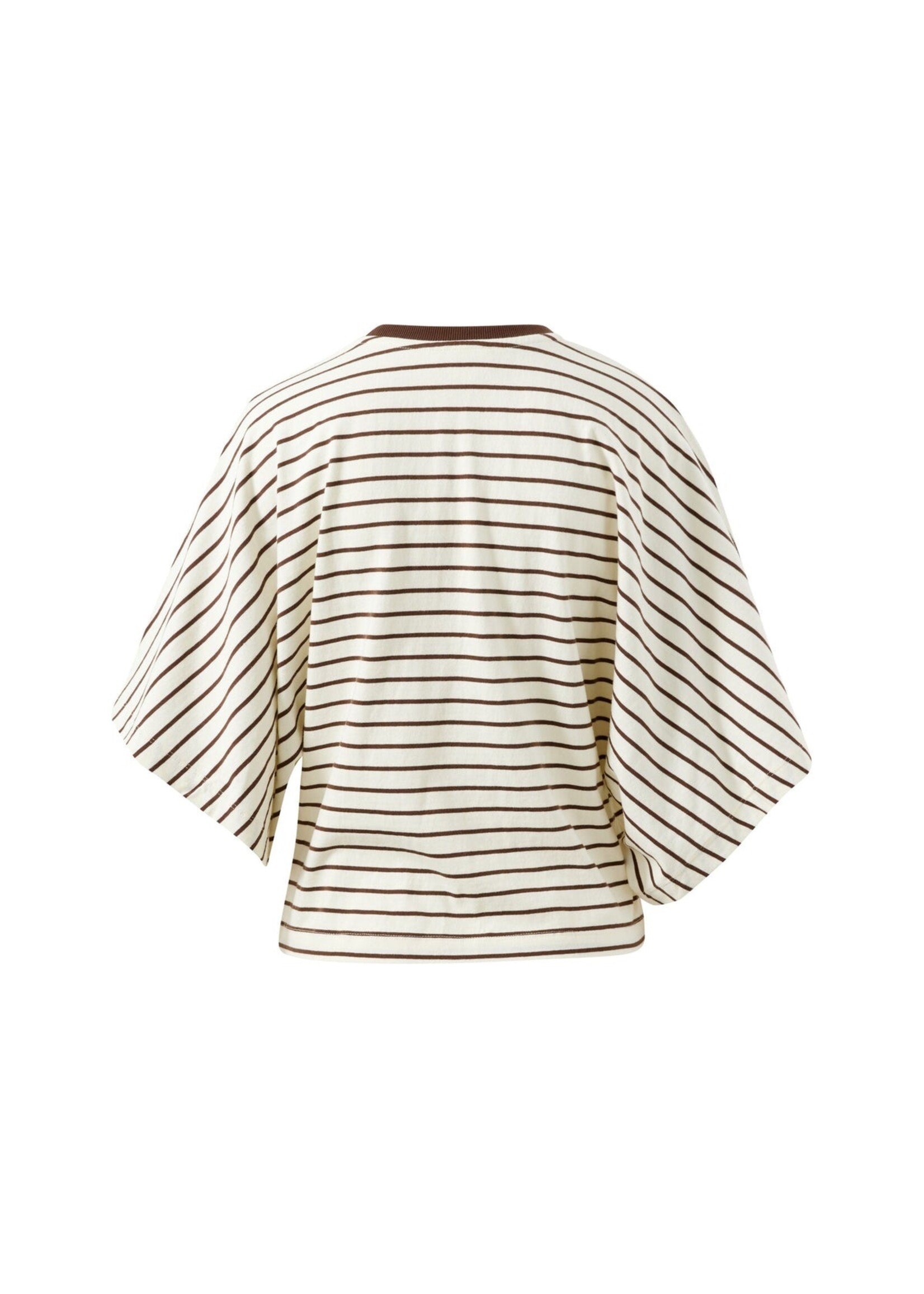 Ceres Life Lucy Relaxed Sleeve Tee - Milk/Brunette