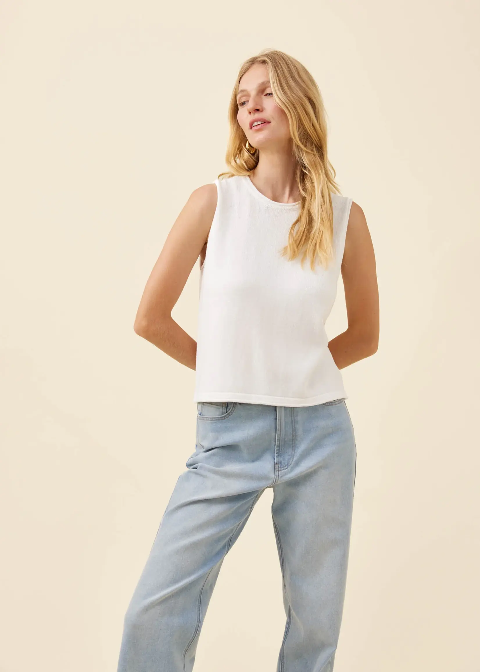 Isle of Mine Haser Tank - White