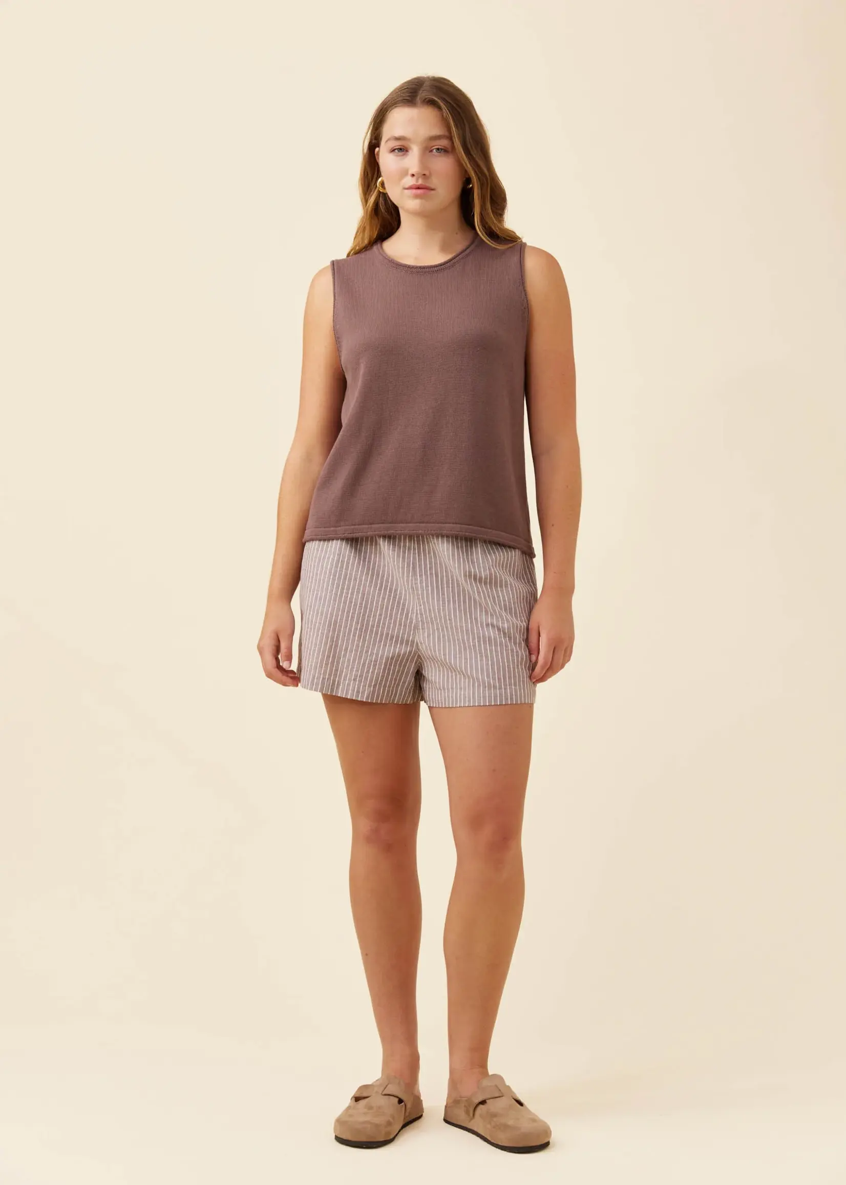 Isle of Mine Haser Tank - Taupe