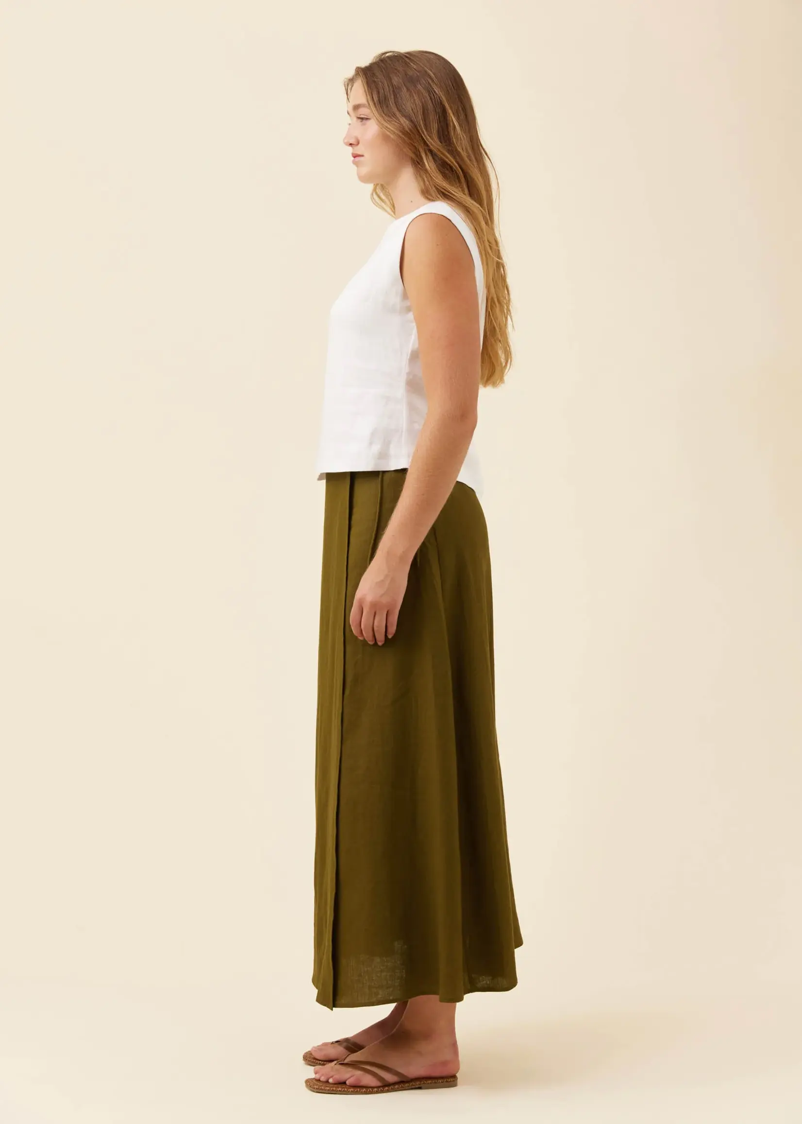 Isle of Mine Anita Tank - White