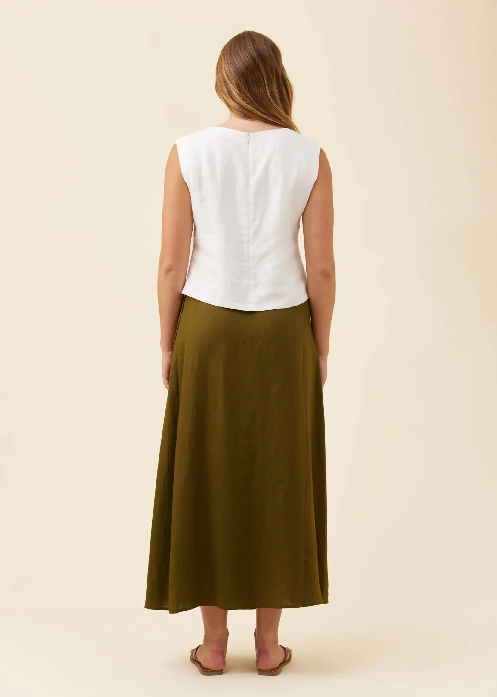 Isle of Mine Anita Tank - White