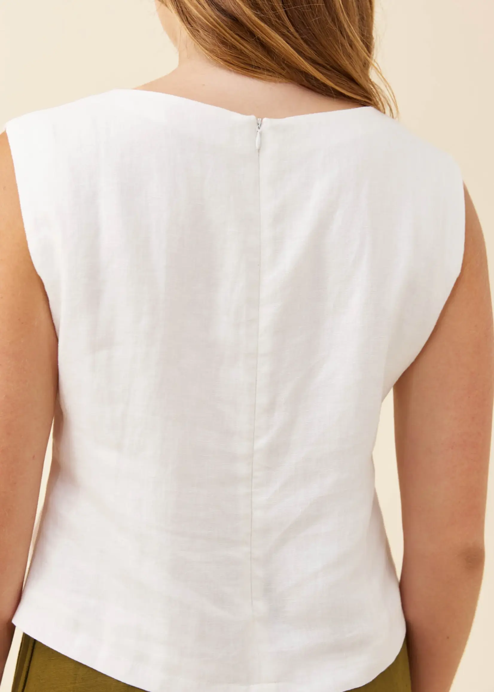 Isle of Mine Anita Tank - White