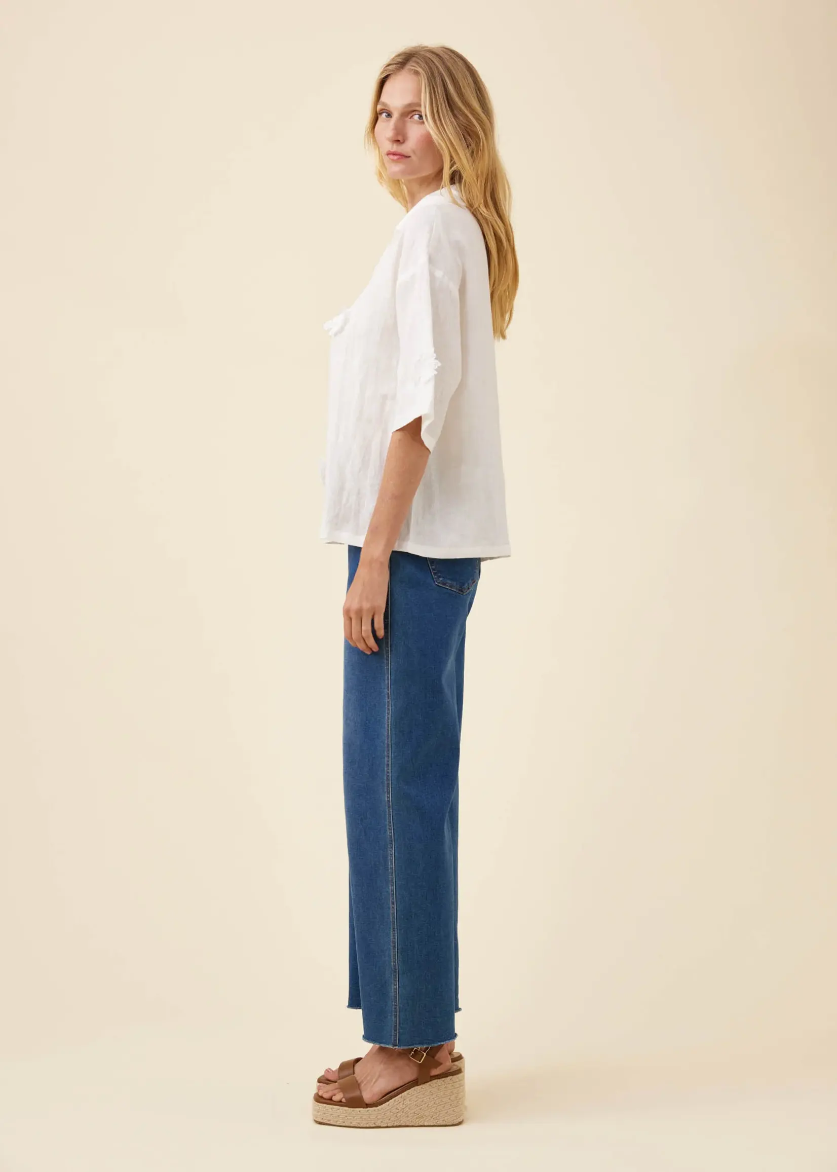 Isle of Mine Anita Shirt - White