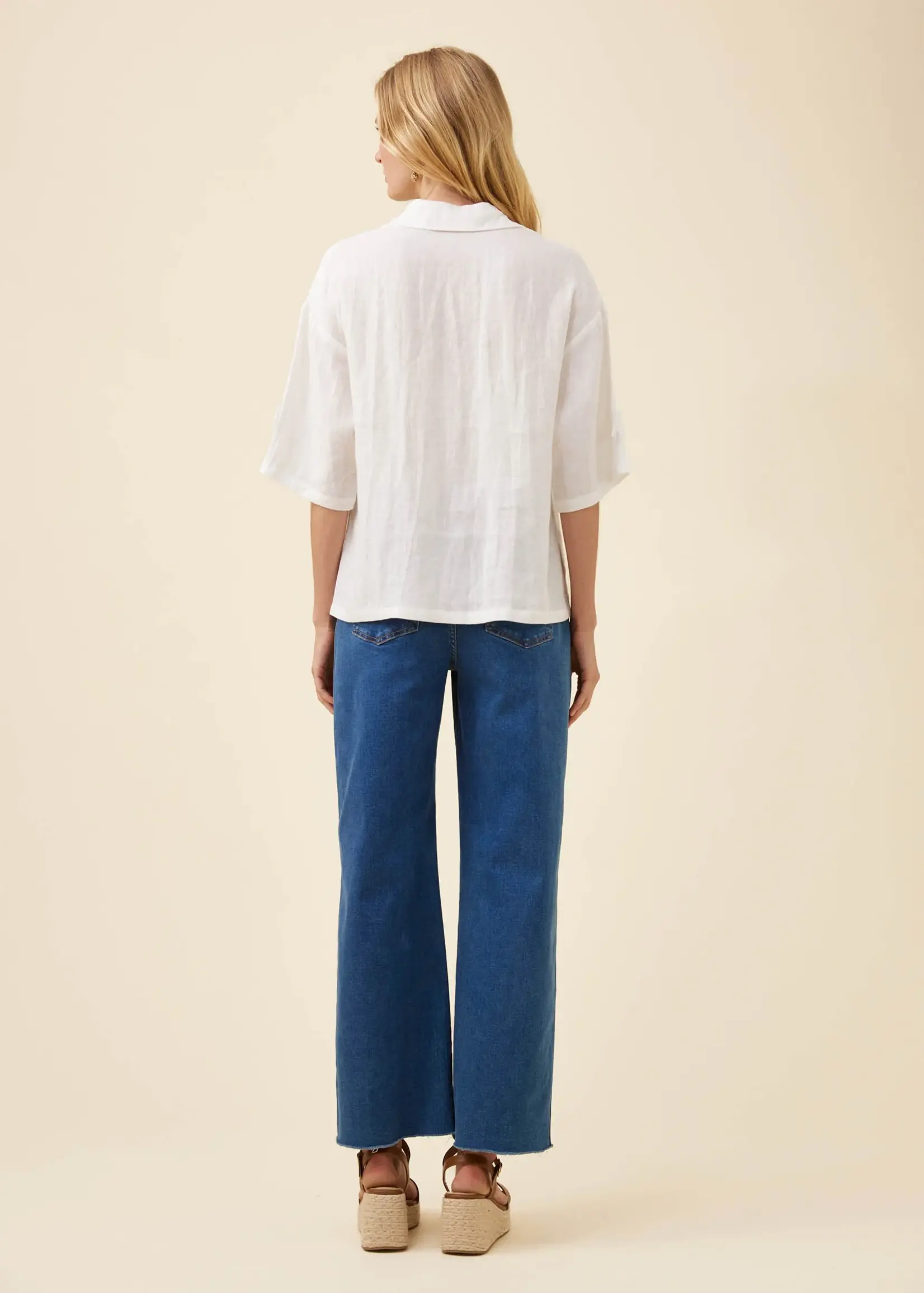 Isle of Mine Anita Shirt - White