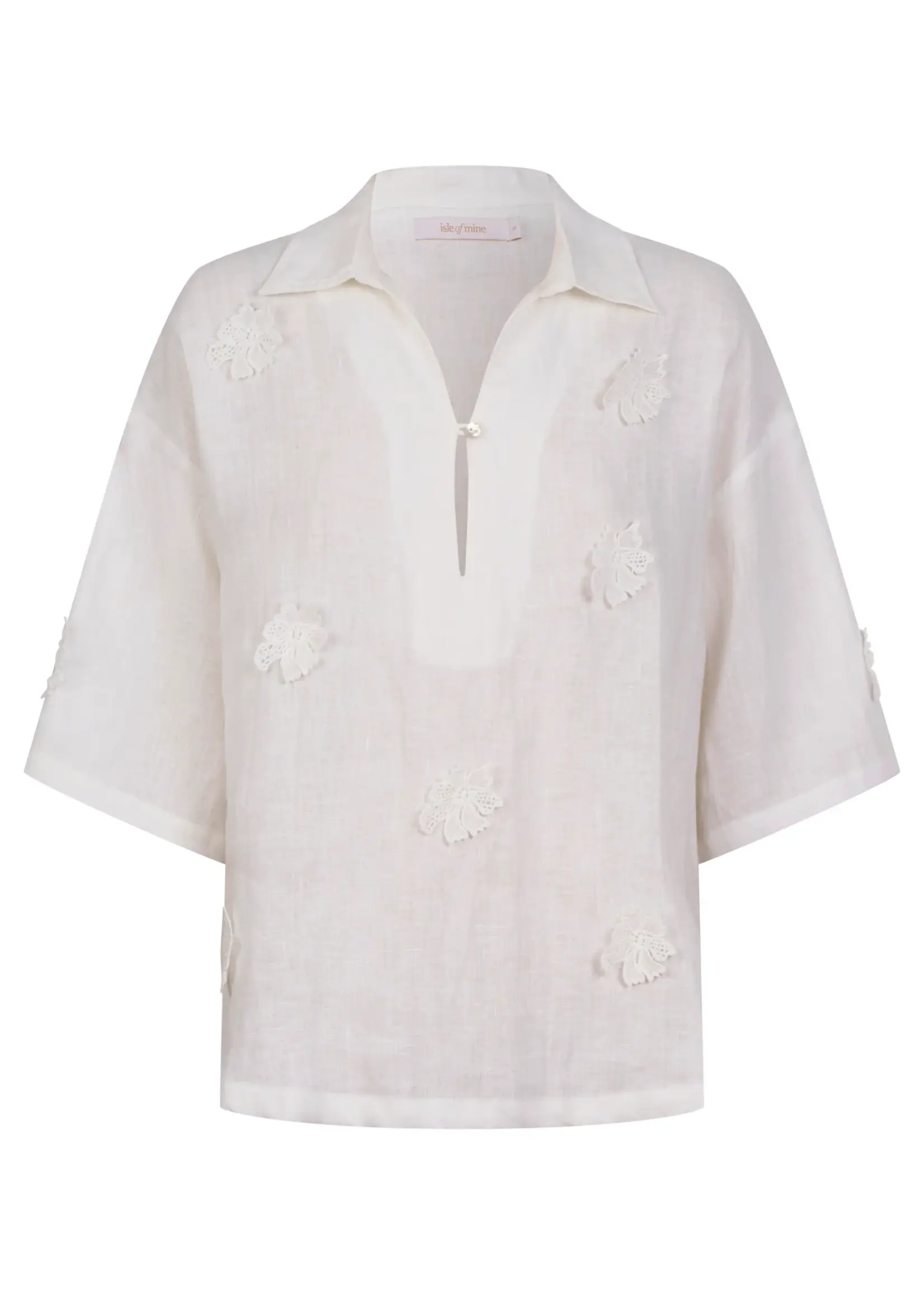 Isle of Mine Anita Shirt - White