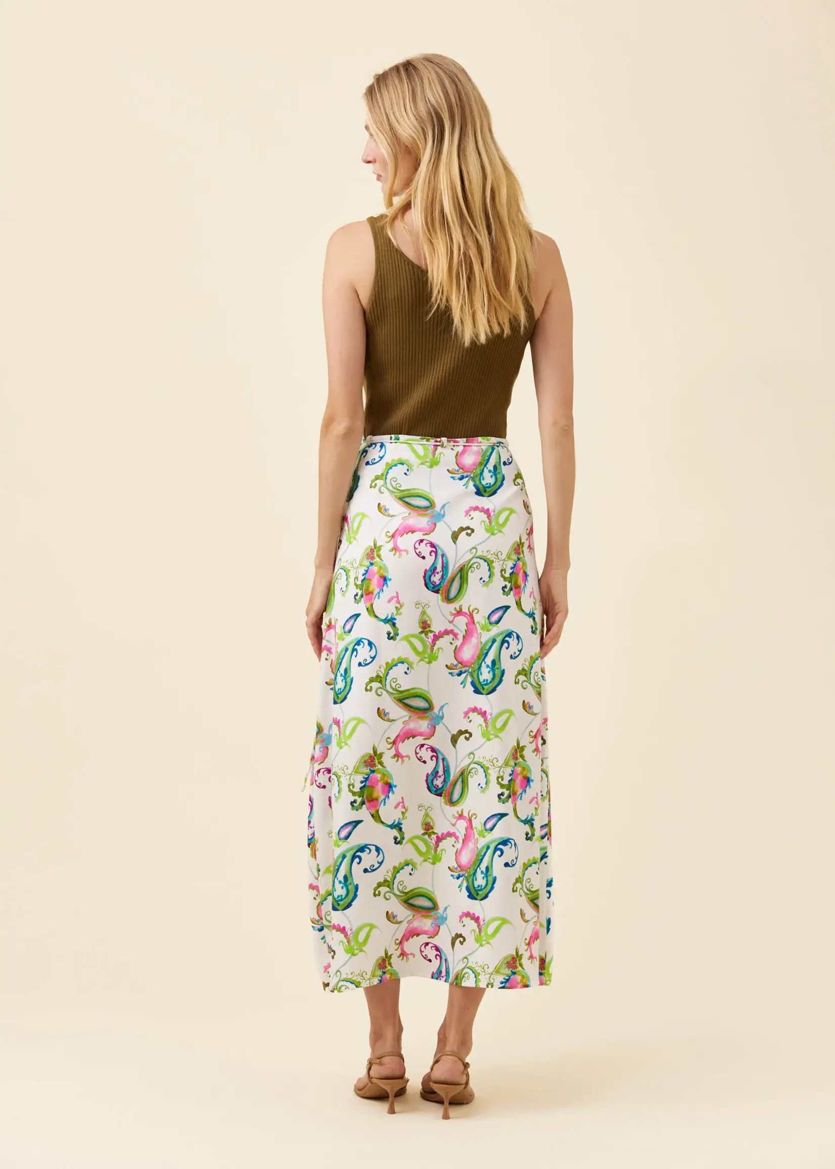 Isle of Mine Anita Wrap Skirt - Paisley