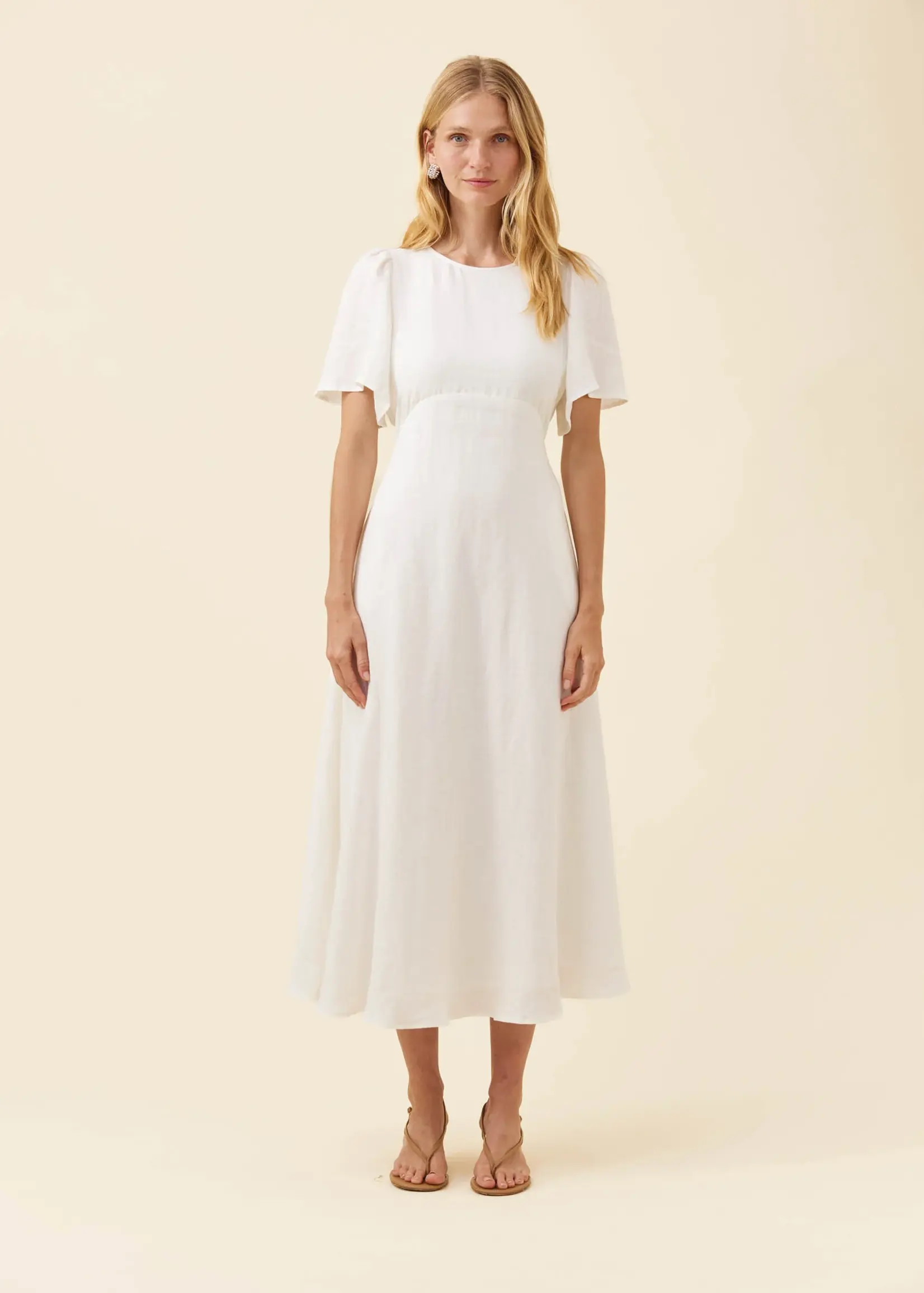 Isle of Mine Anita Maxi Dress - White