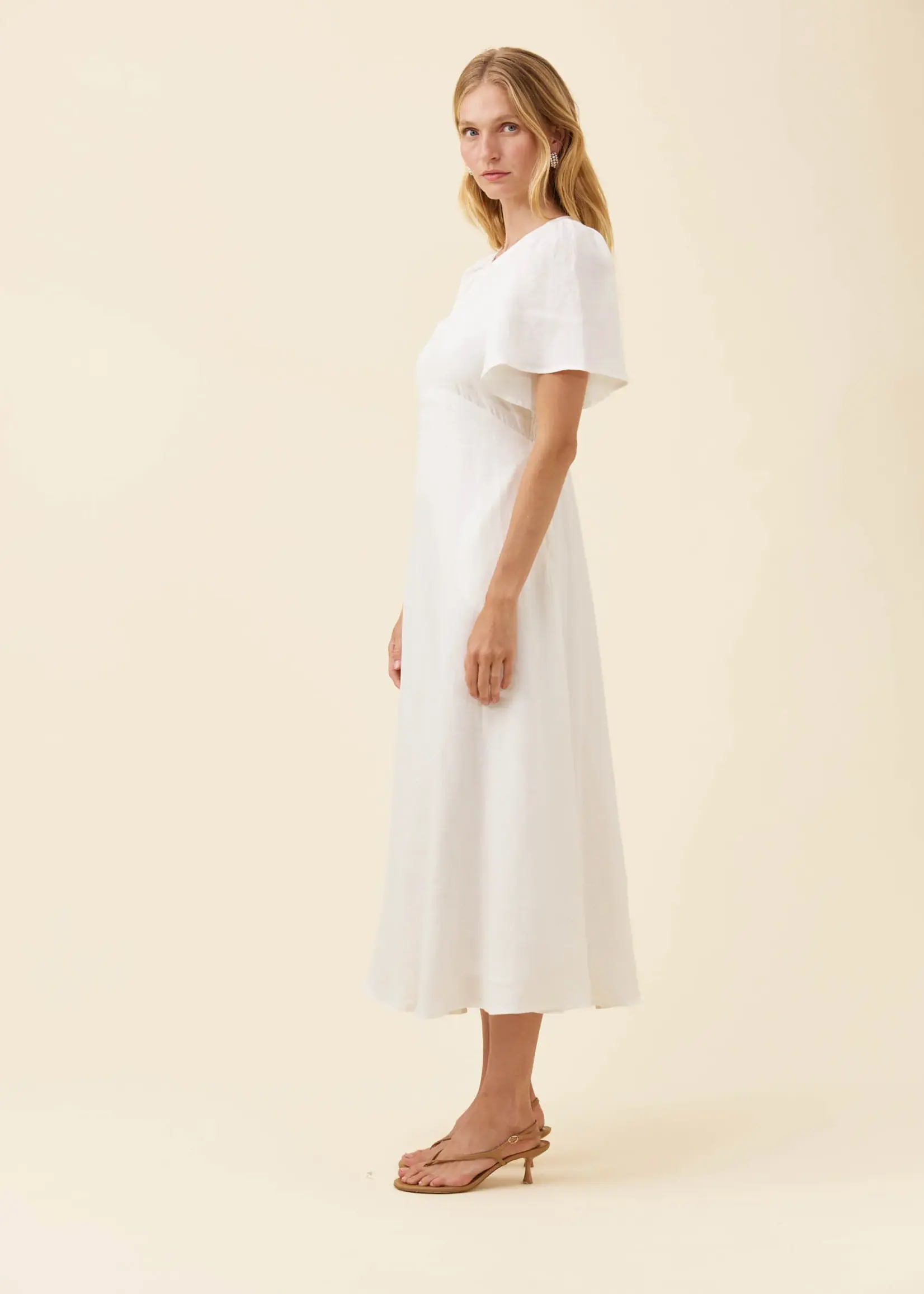 Isle of Mine Anita Maxi Dress - White