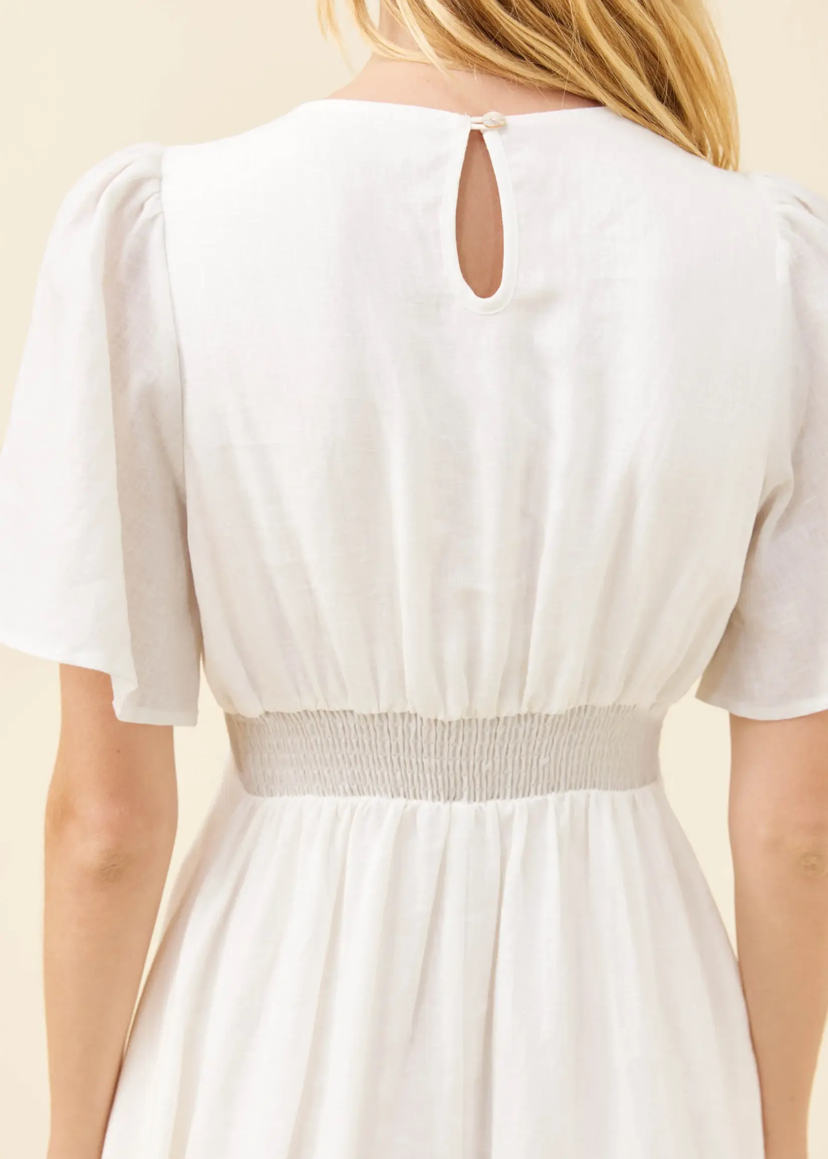 Isle of Mine Anita Maxi Dress - White