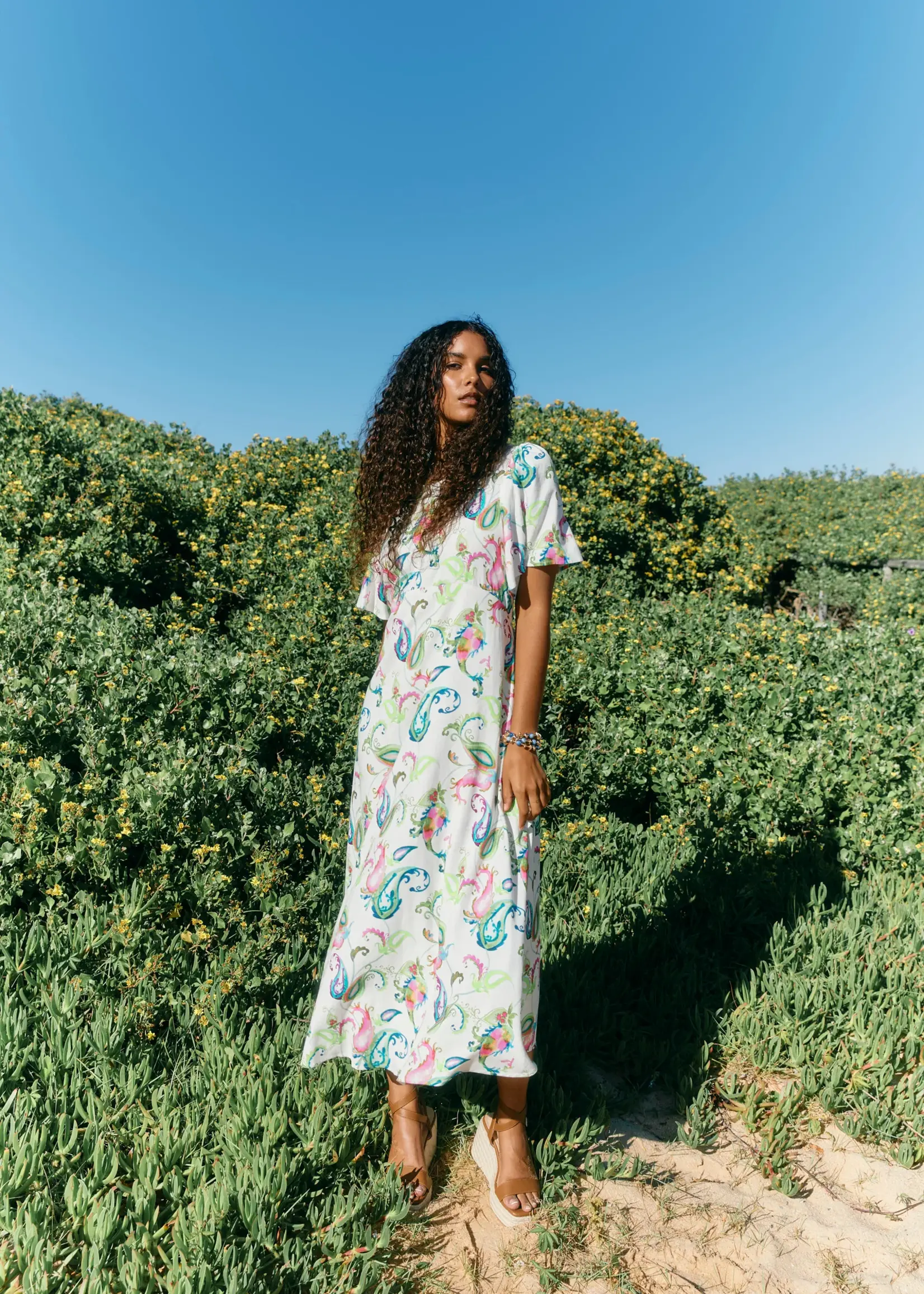 Isle of Mine Anita Maxi Dress - Paisley