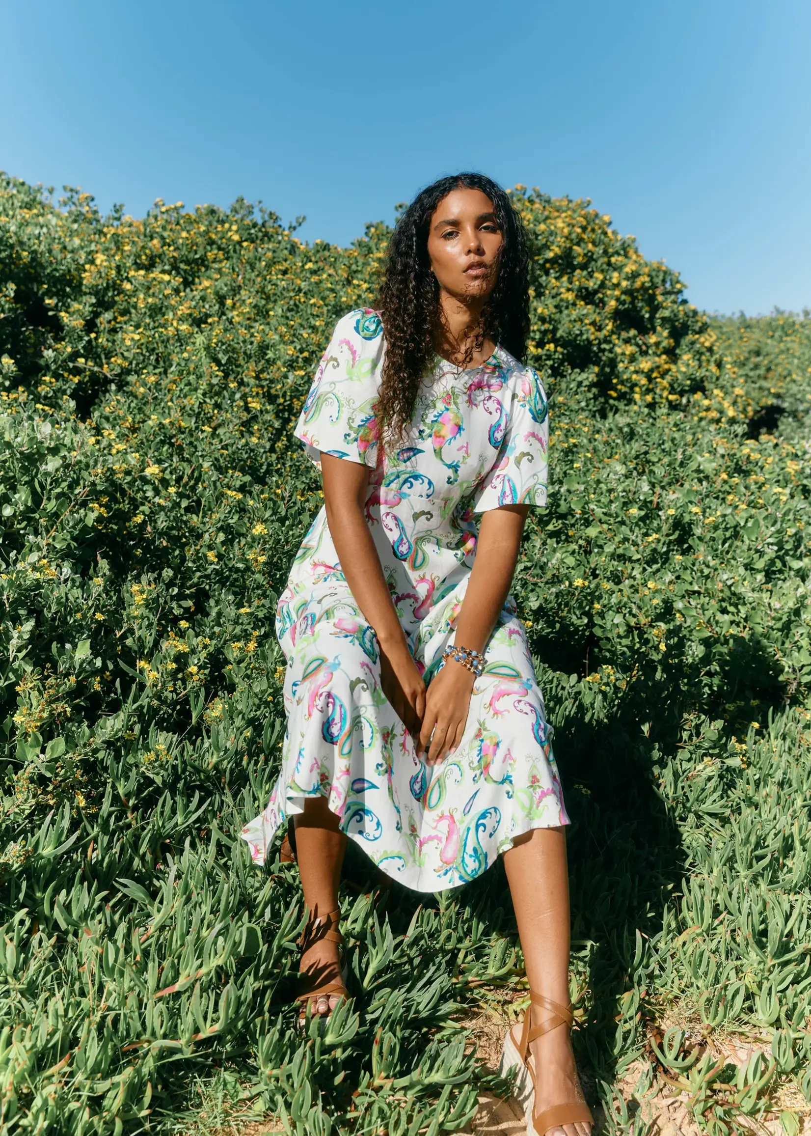 Isle of Mine Anita Maxi Dress - Paisley
