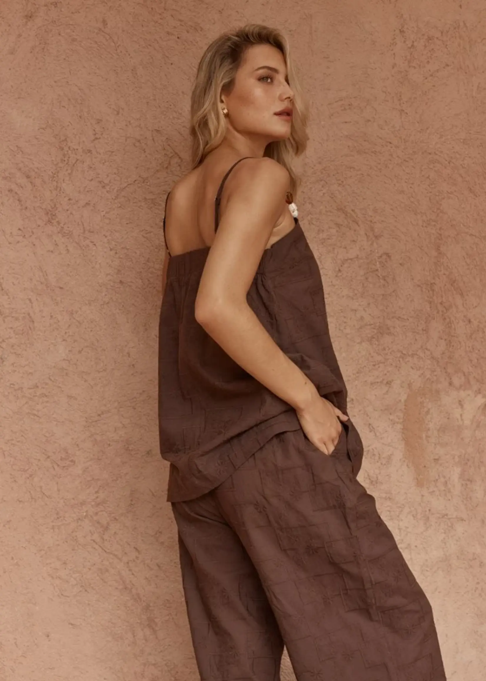 Sass Bellie Embroided Pant