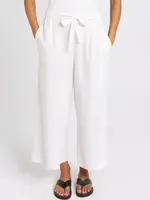 Sass Bella Crop Pants White