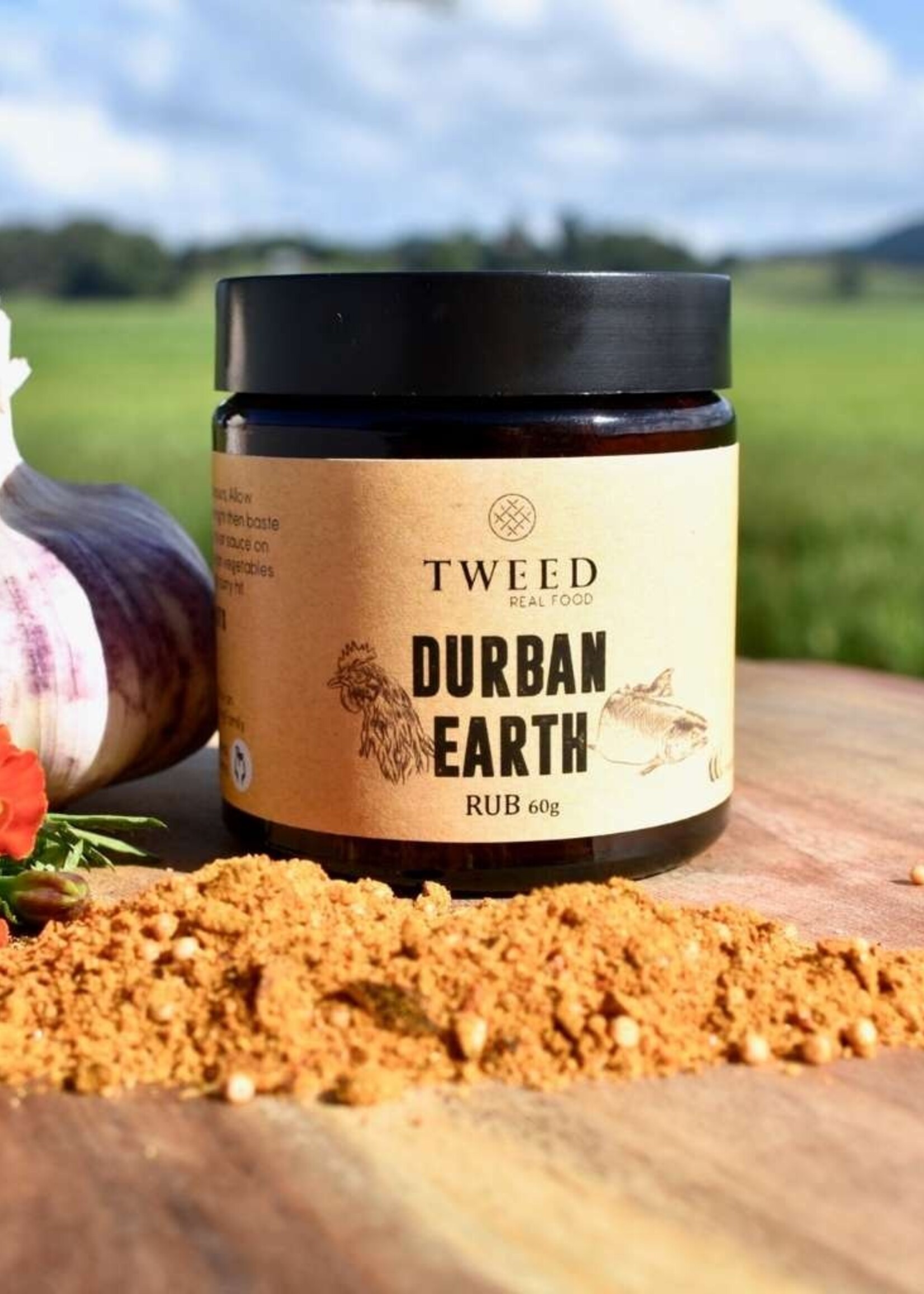 Tweed Real Food Durban Earth Curry Rub 60g