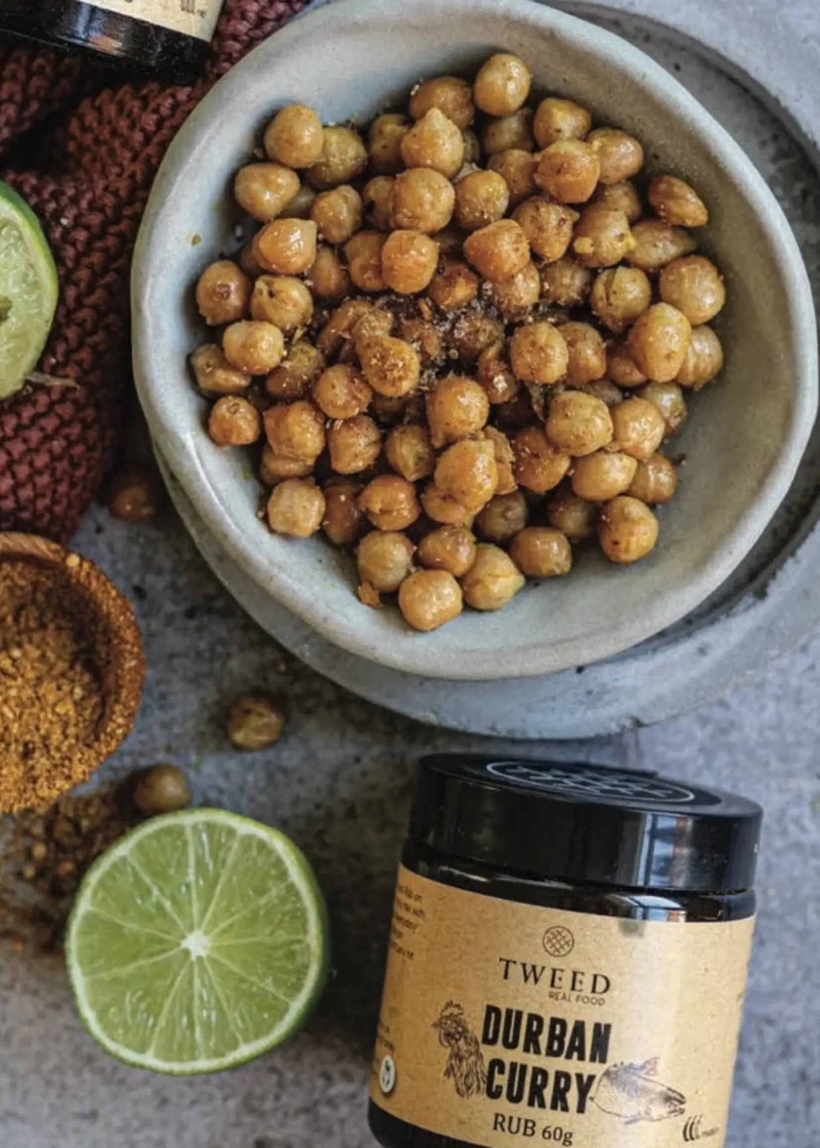 Tweed Real Food Durban Earth Curry Rub 60g