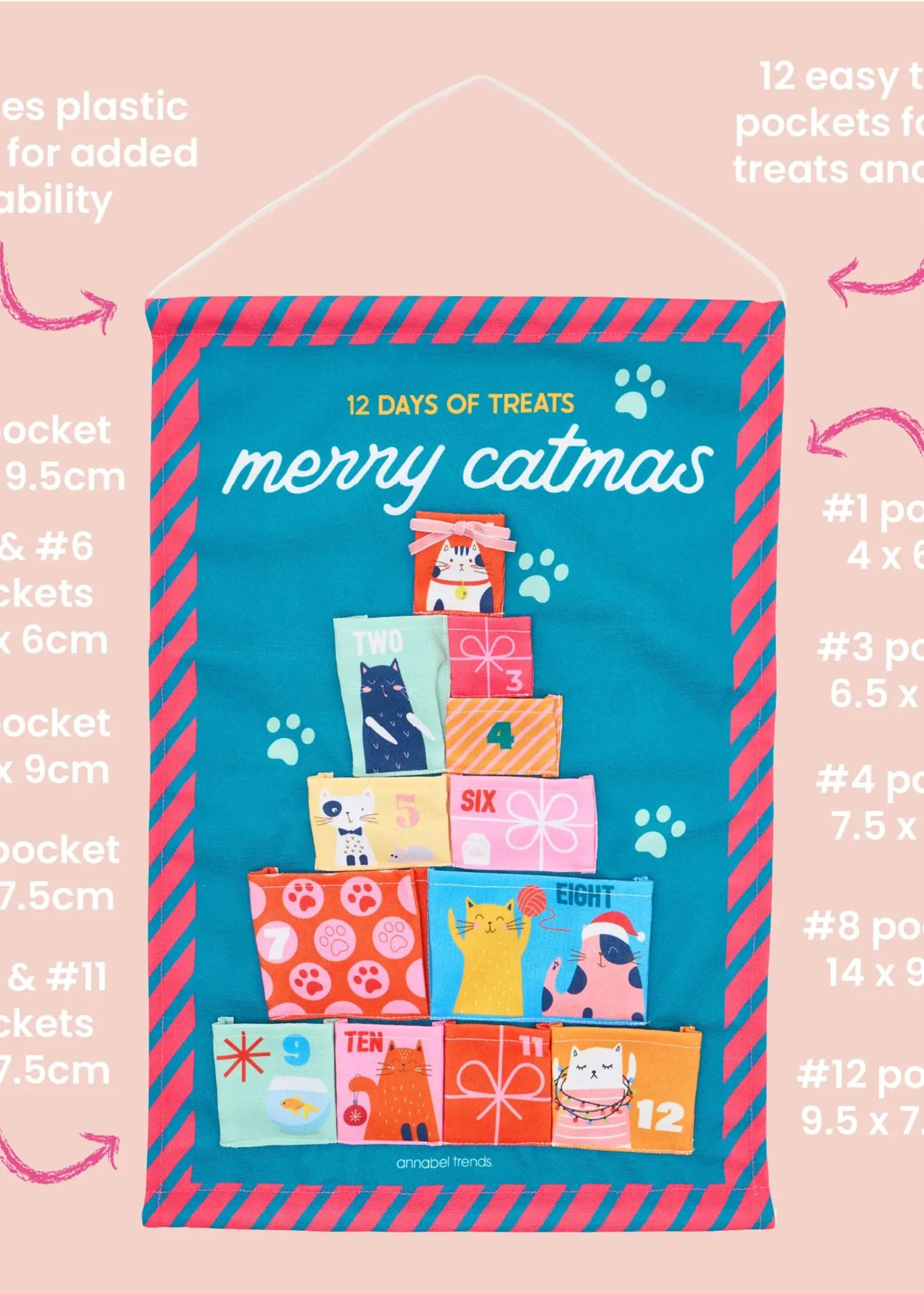 Annabel Trends Xmas - Advent Calandar Cat