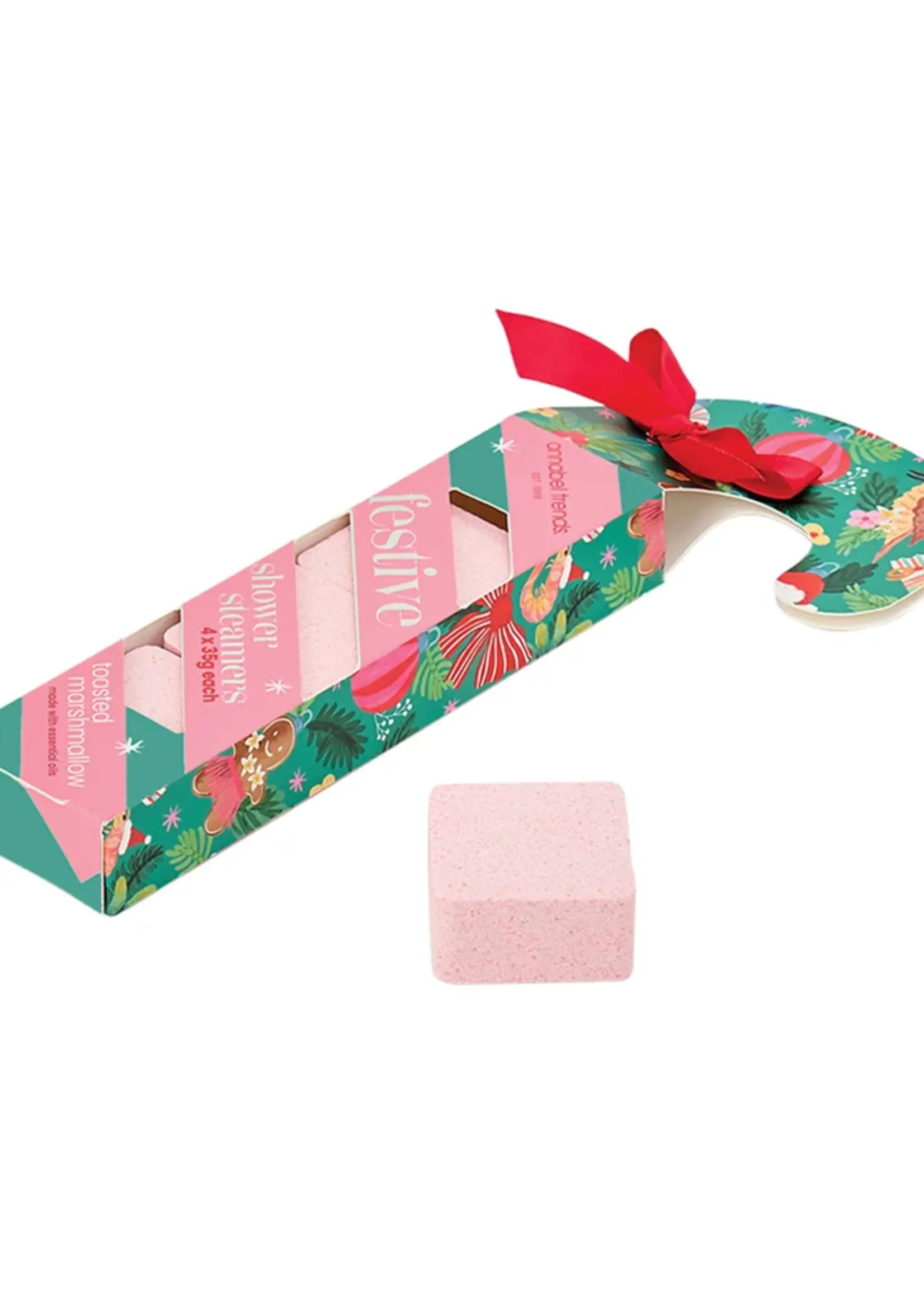 Annabel Trends Festive Candy Cane Shower Steamers