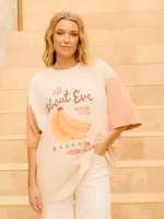 All About Eve Tropical Oversized Tee