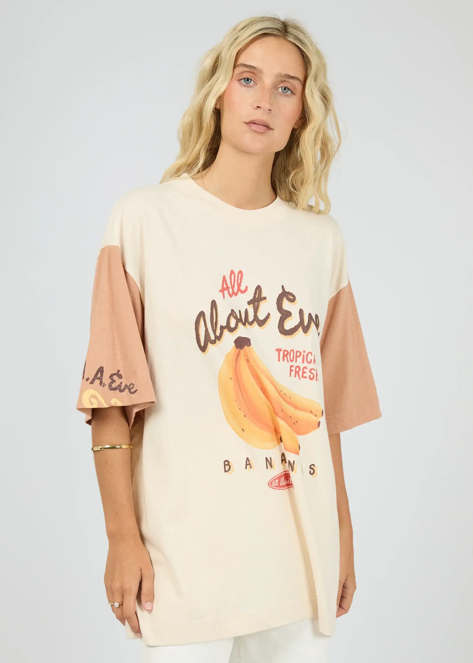 All About Eve Tropical Oversized Tee
