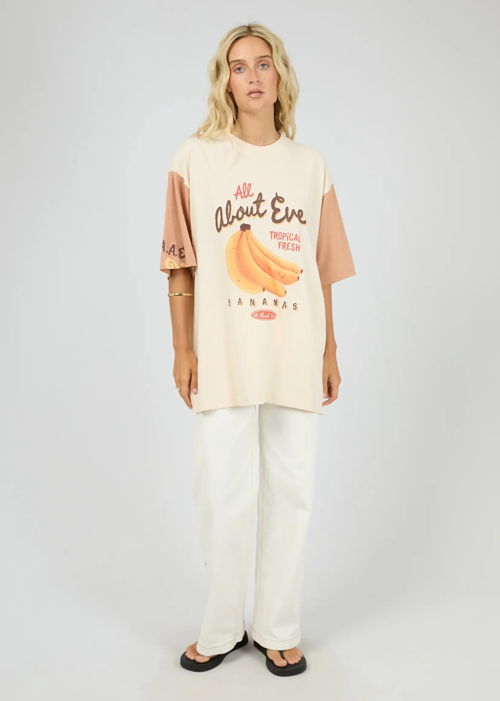 All About Eve Tropical Oversized Tee