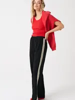cartel and willow Weston Pant - Black/Lurex