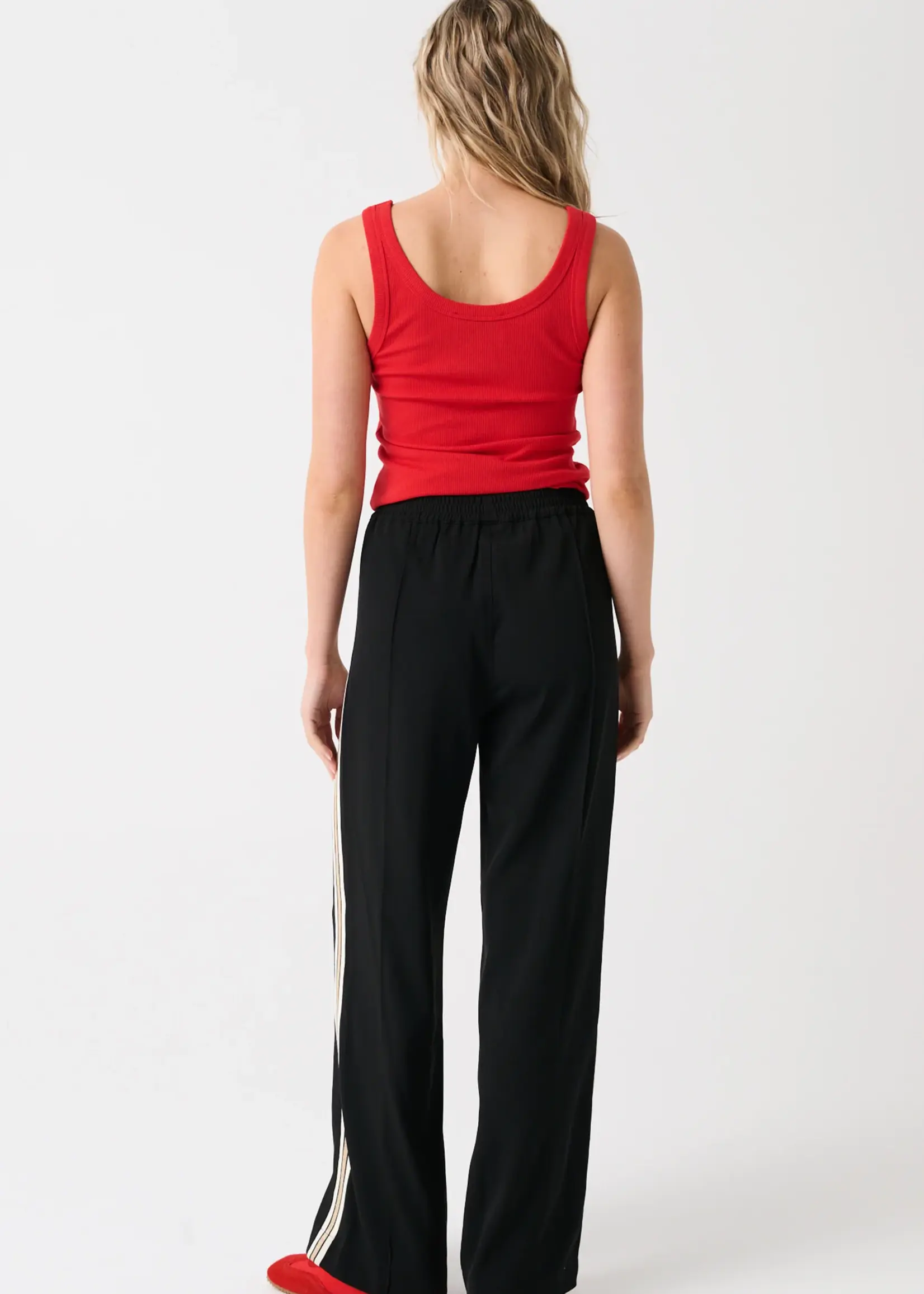 cartel and willow Weston Pant - Black/Lurex