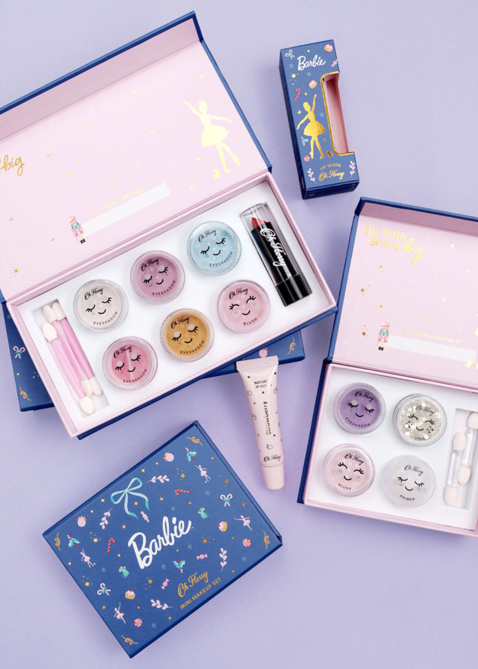 Oh Flossy Oh Flossy X Barbie In The Nutcracker Deluxe Makeup & Glitter Set