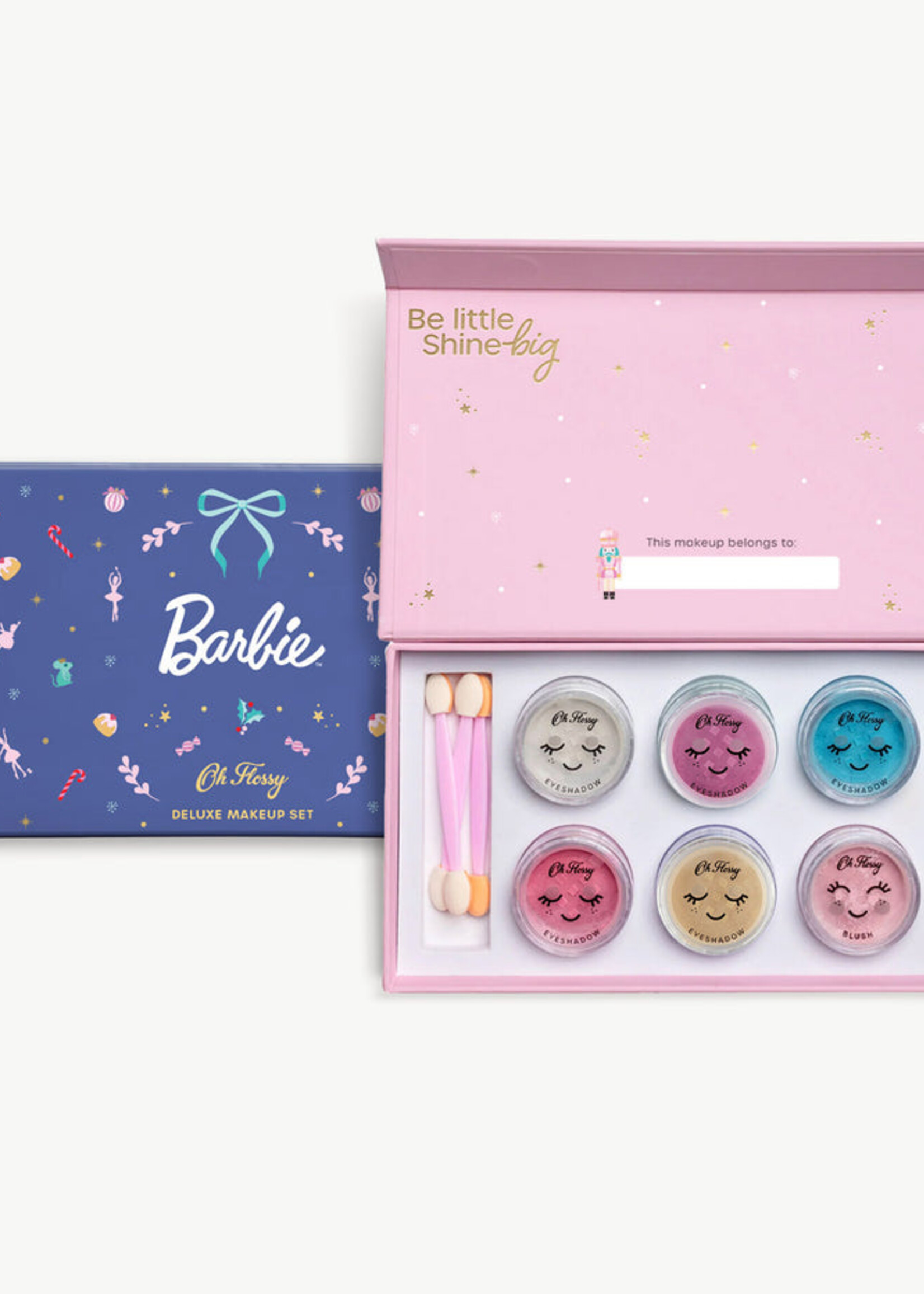 Oh Flossy Oh Flossy X Barbie In The Nutcracker Deluxe Makeup & Glitter Set