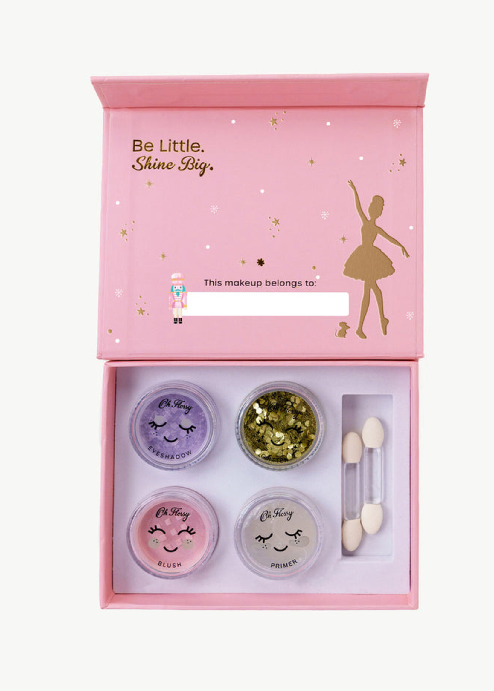Oh Flossy Oh Flossy X Barbie In The Nutcracker Makeup & Glitter Set