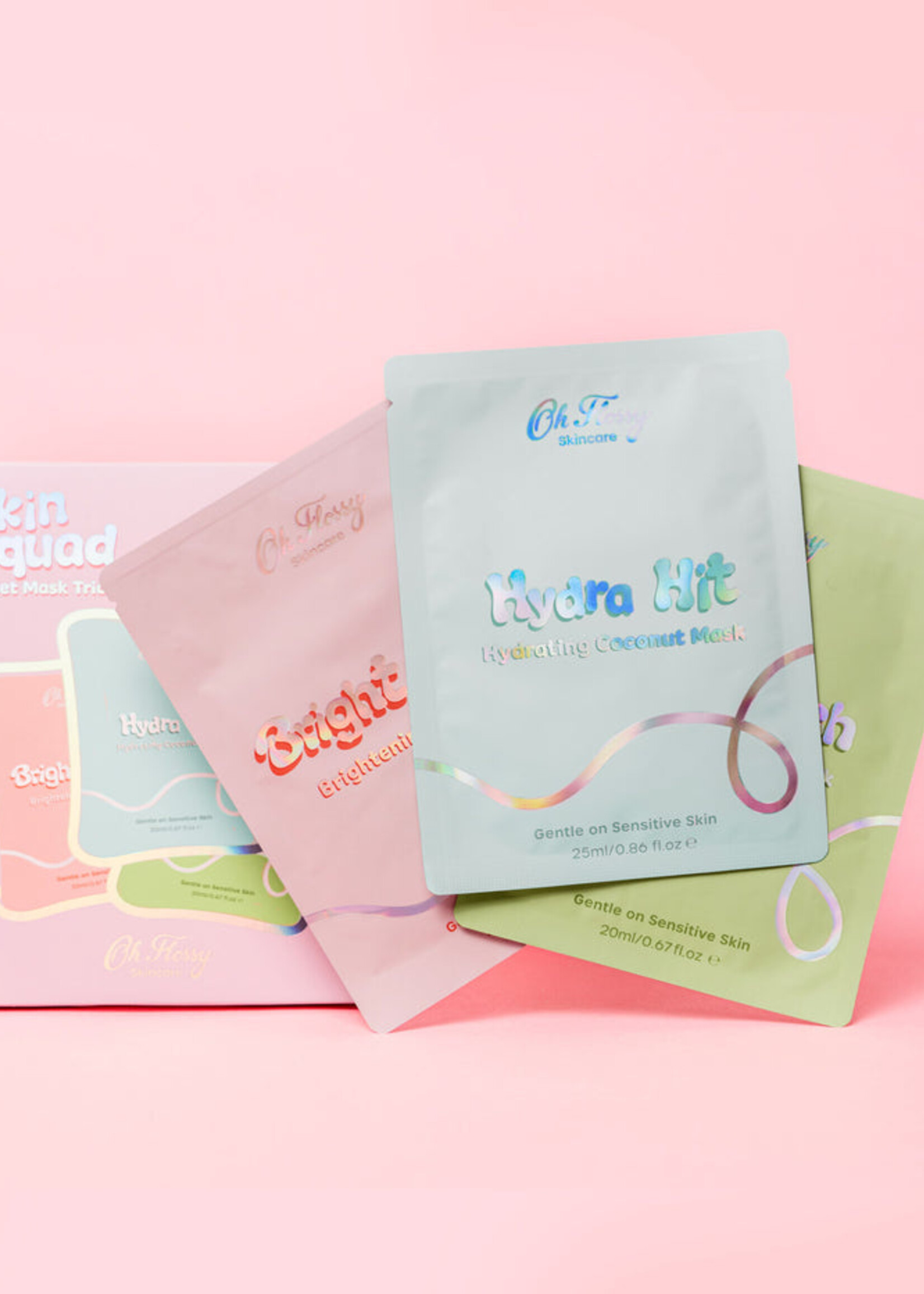 Oh Flossy Oh Flossy Skincare Skin Squad Mask Trio