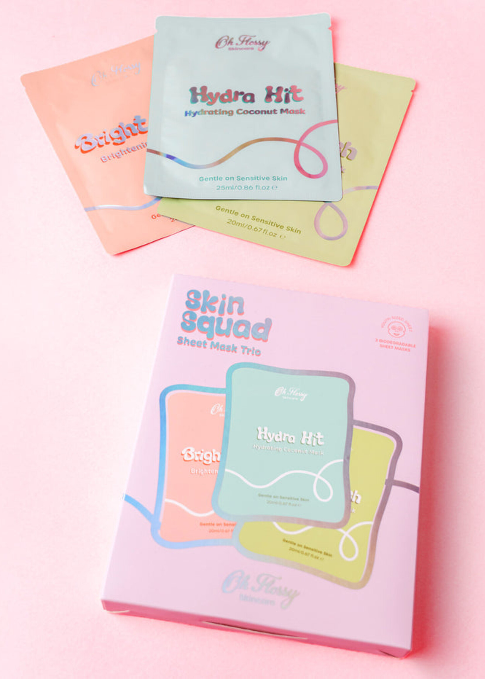 Oh Flossy Oh Flossy Skincare Skin Squad Mask Trio