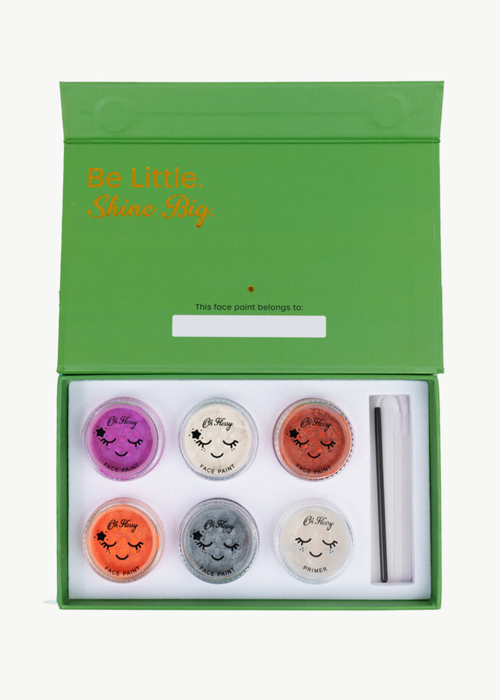 Oh Flossy Oh Flossy Wild Wonders Kids Face Paint Set