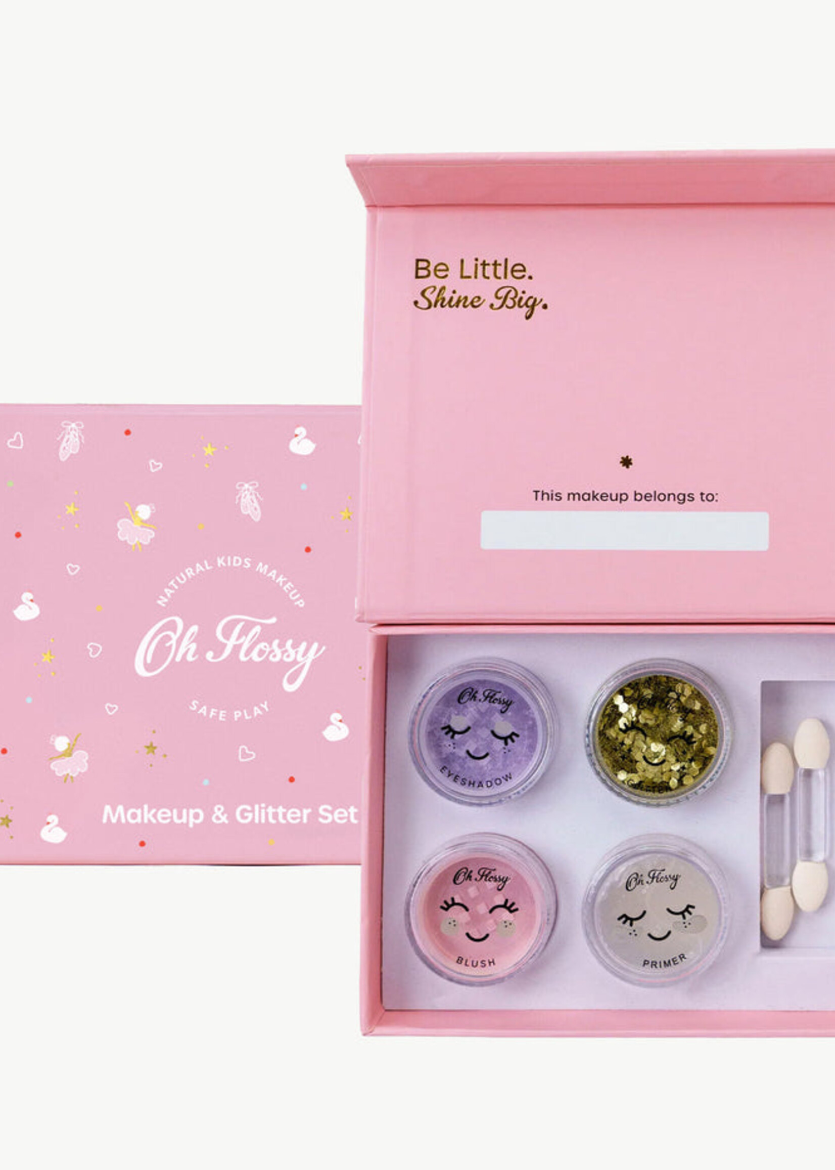 Oh Flossy Oh Flossy Make Up & Glitter Set