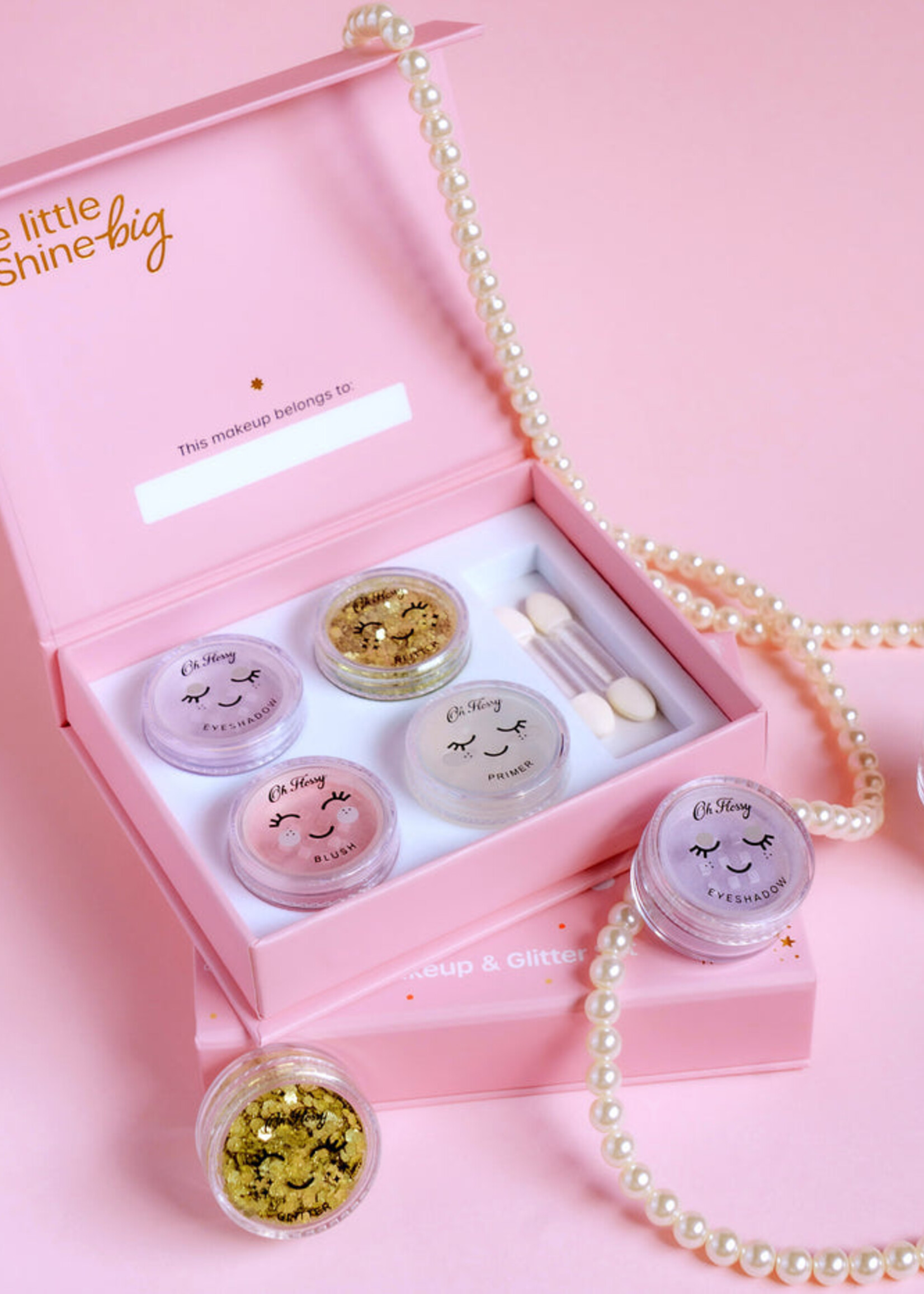 Oh Flossy Oh Flossy Make Up & Glitter Set