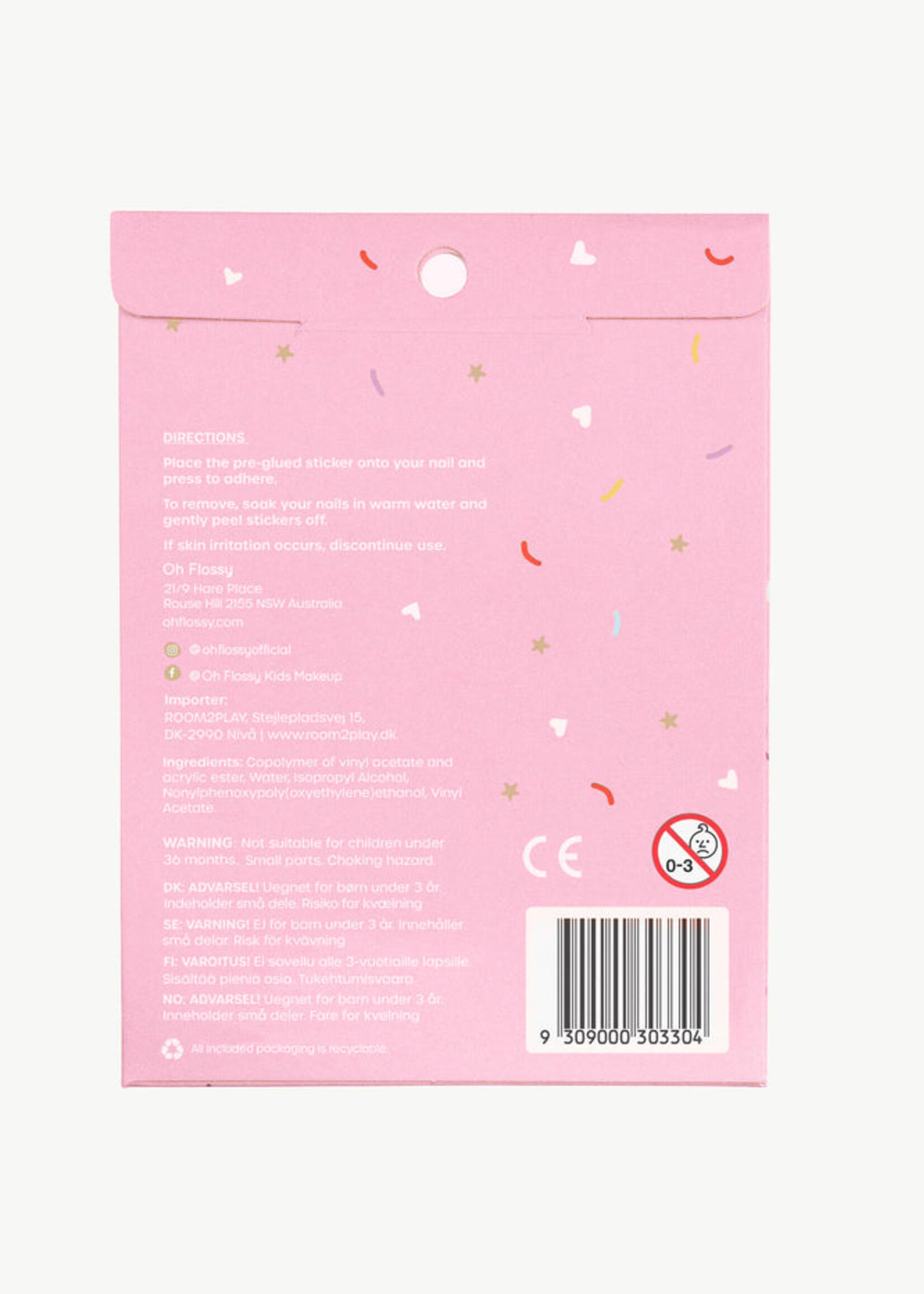 Oh Flossy Oh Flossy Ballet Stickers