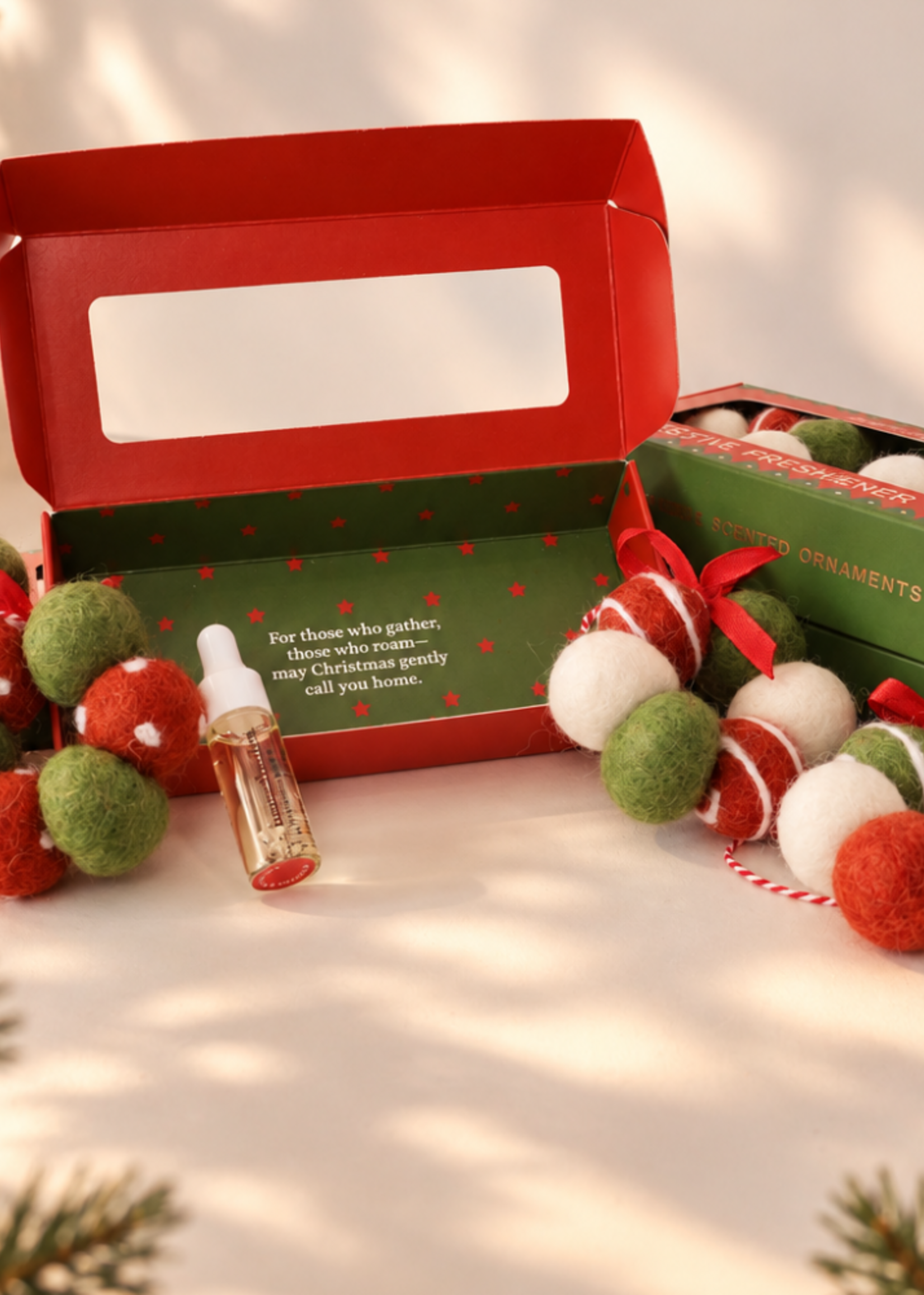 Felt Fresheners Christmas Scented - Dots