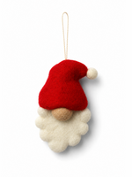 Felt Christmas Ornament - Festive Gnome
