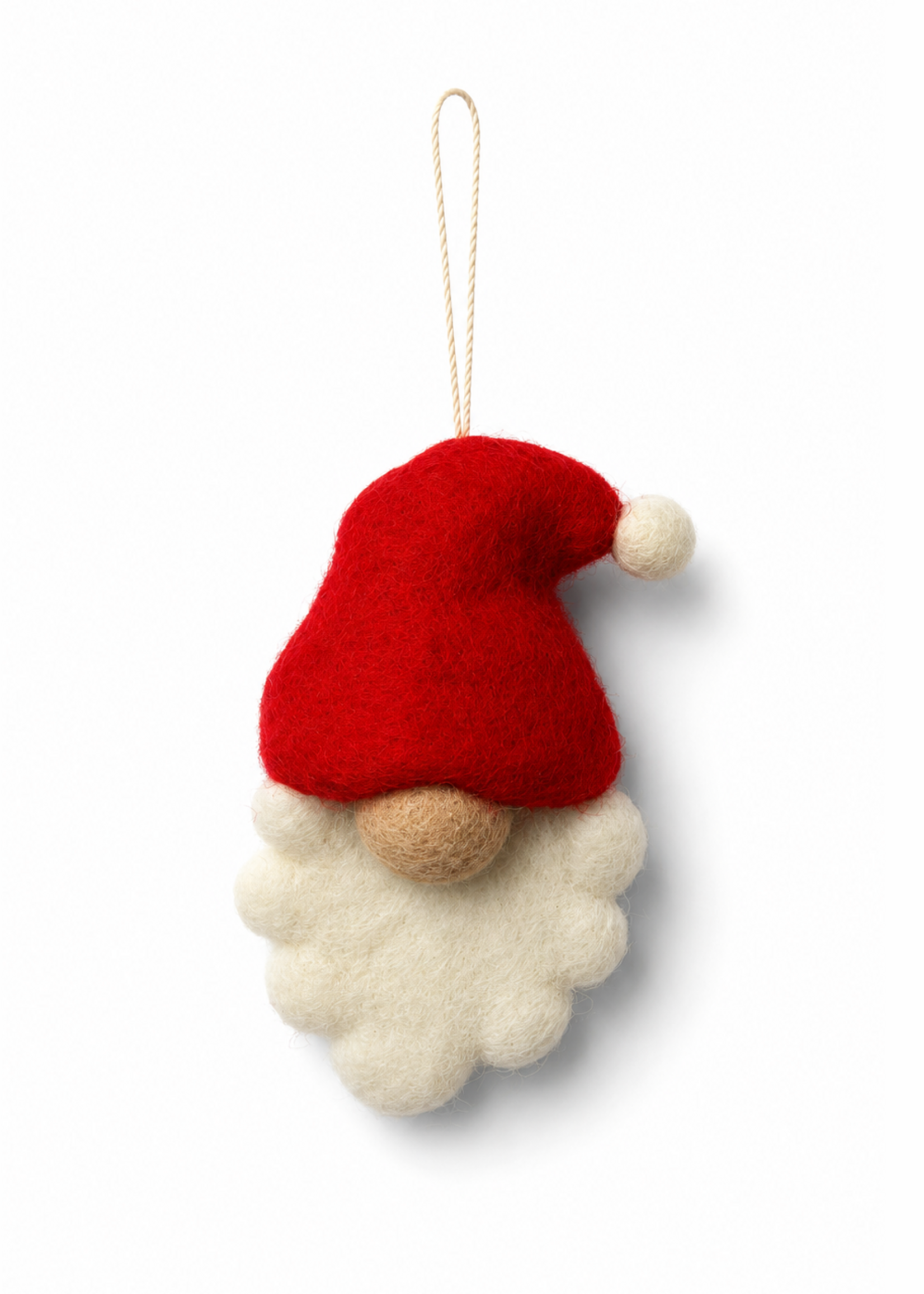 Felt Christmas Ornament - Festive Gnome