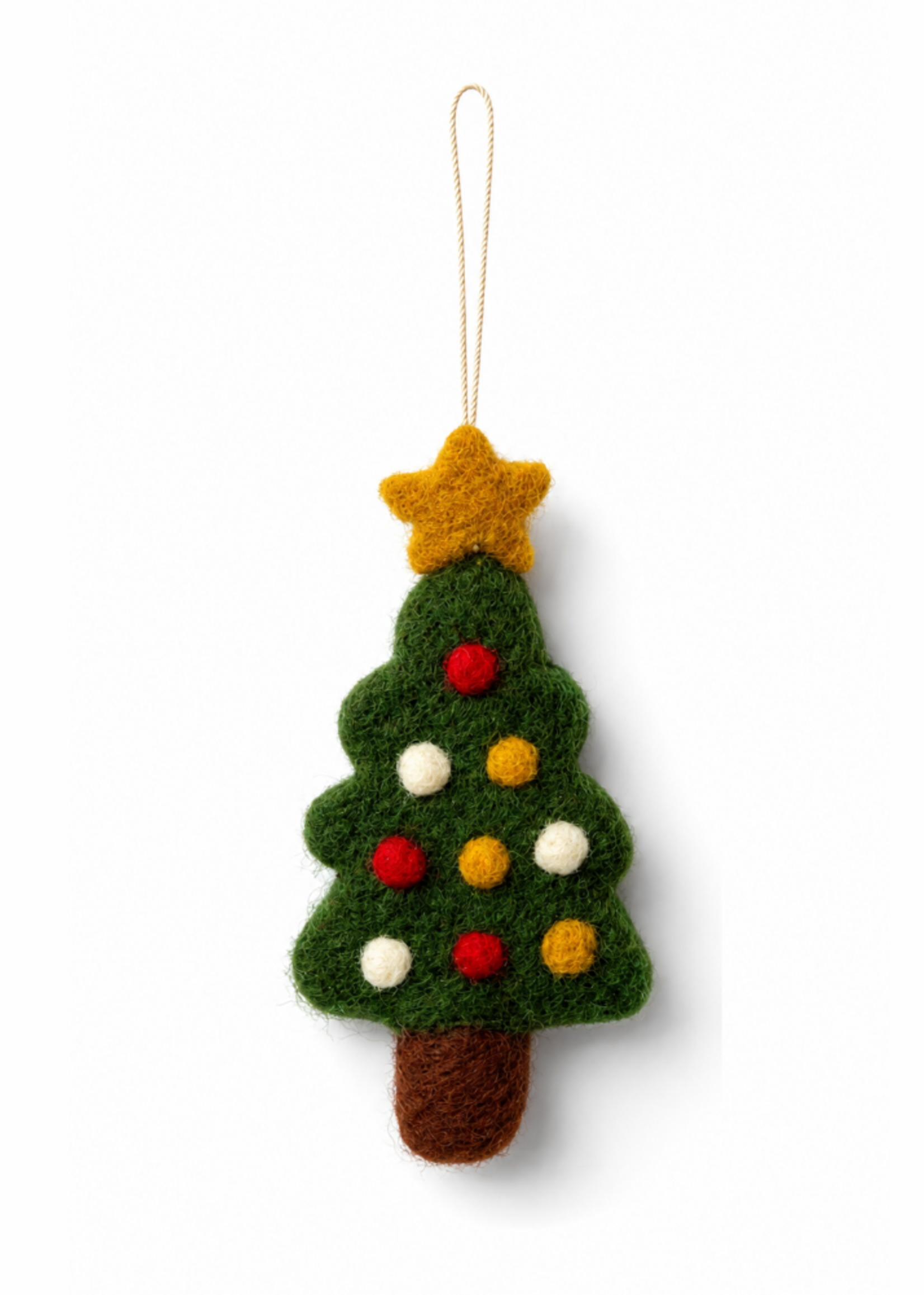 Felt Christmas Ornament - Christmas Tree