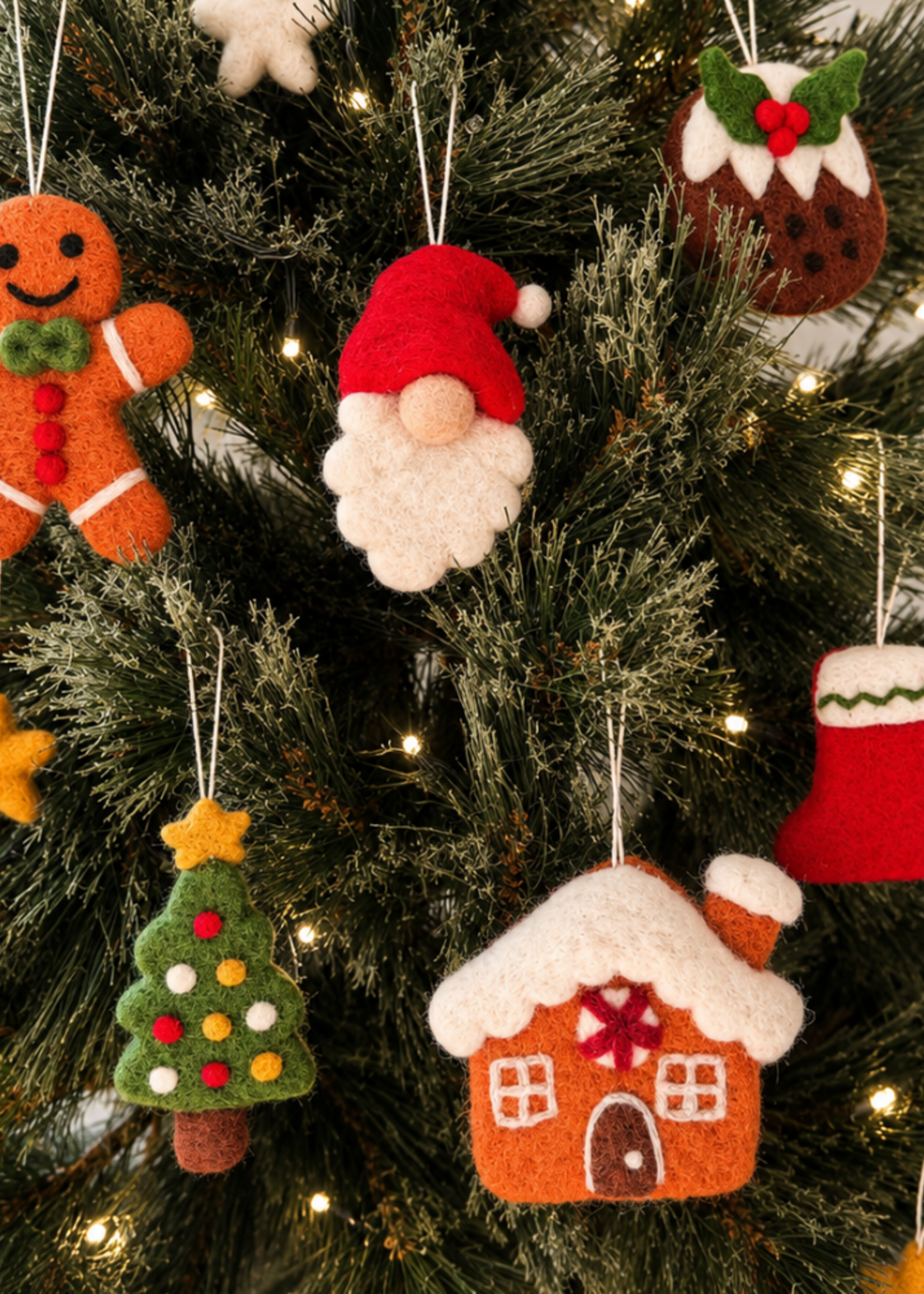 Felt Christmas Ornament - Christmas Tree