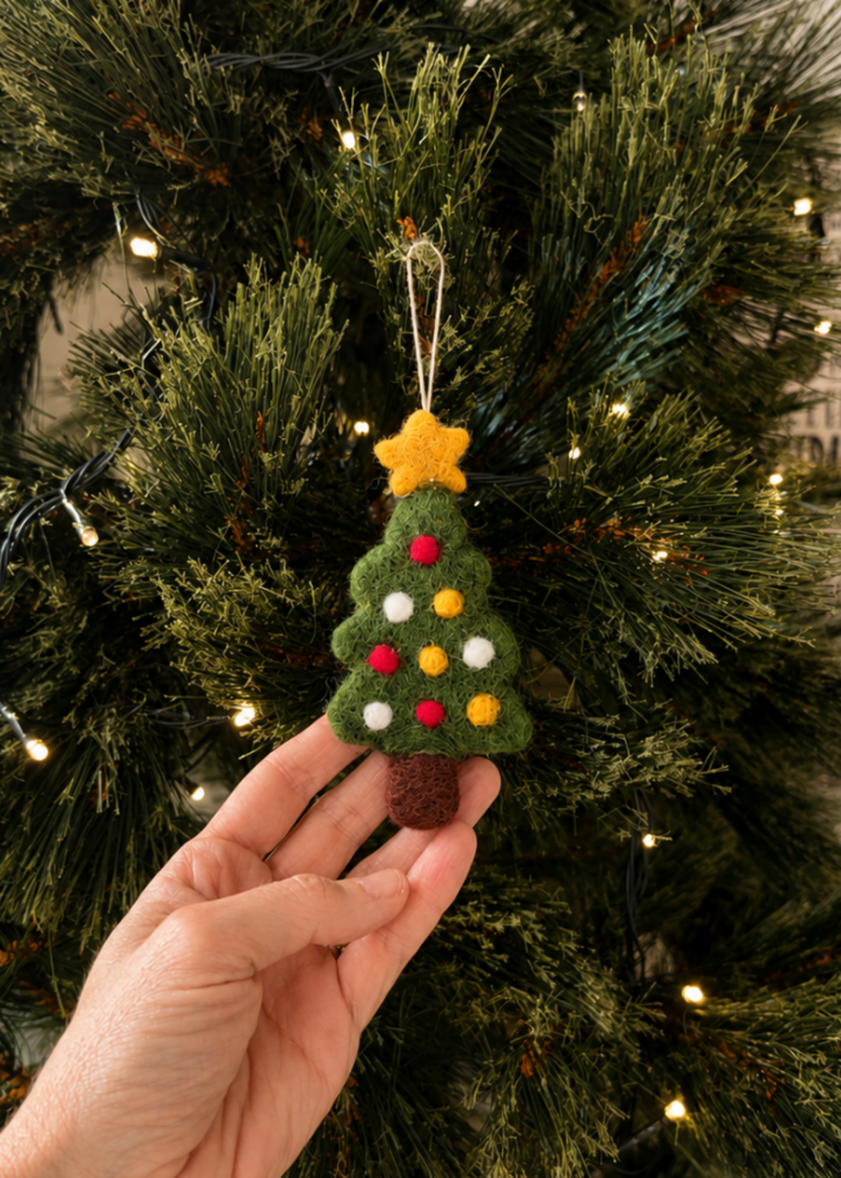 Felt Christmas Ornament - Christmas Tree
