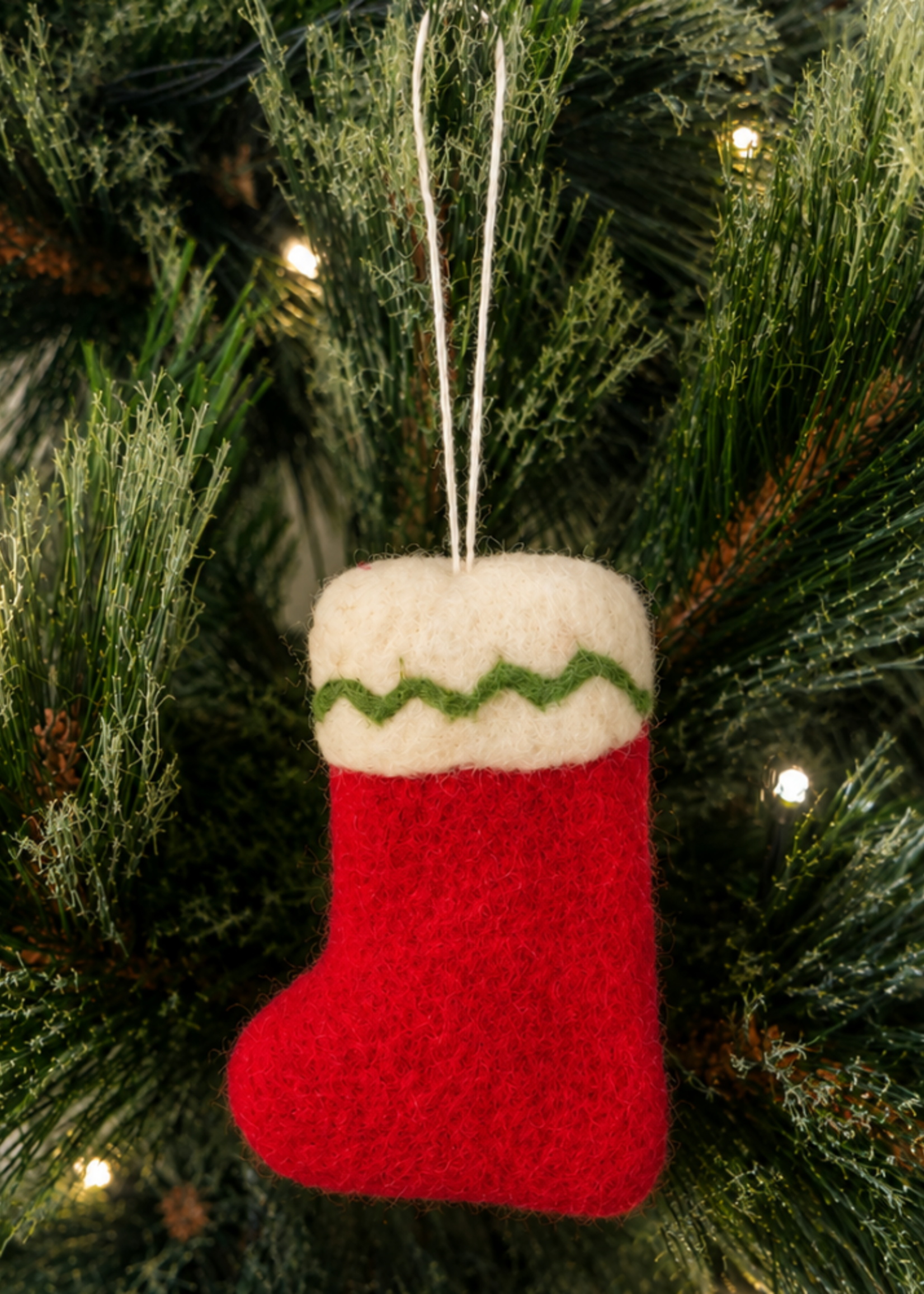 Felt Christmas Ornament - Christmas Stocking